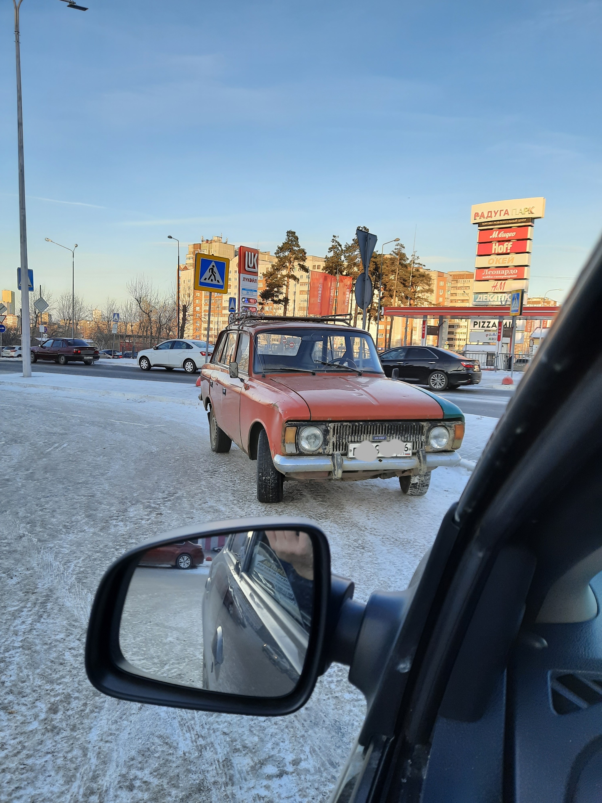 It's clear that he's seen some shit in this life... - My, Auto, Moskvich