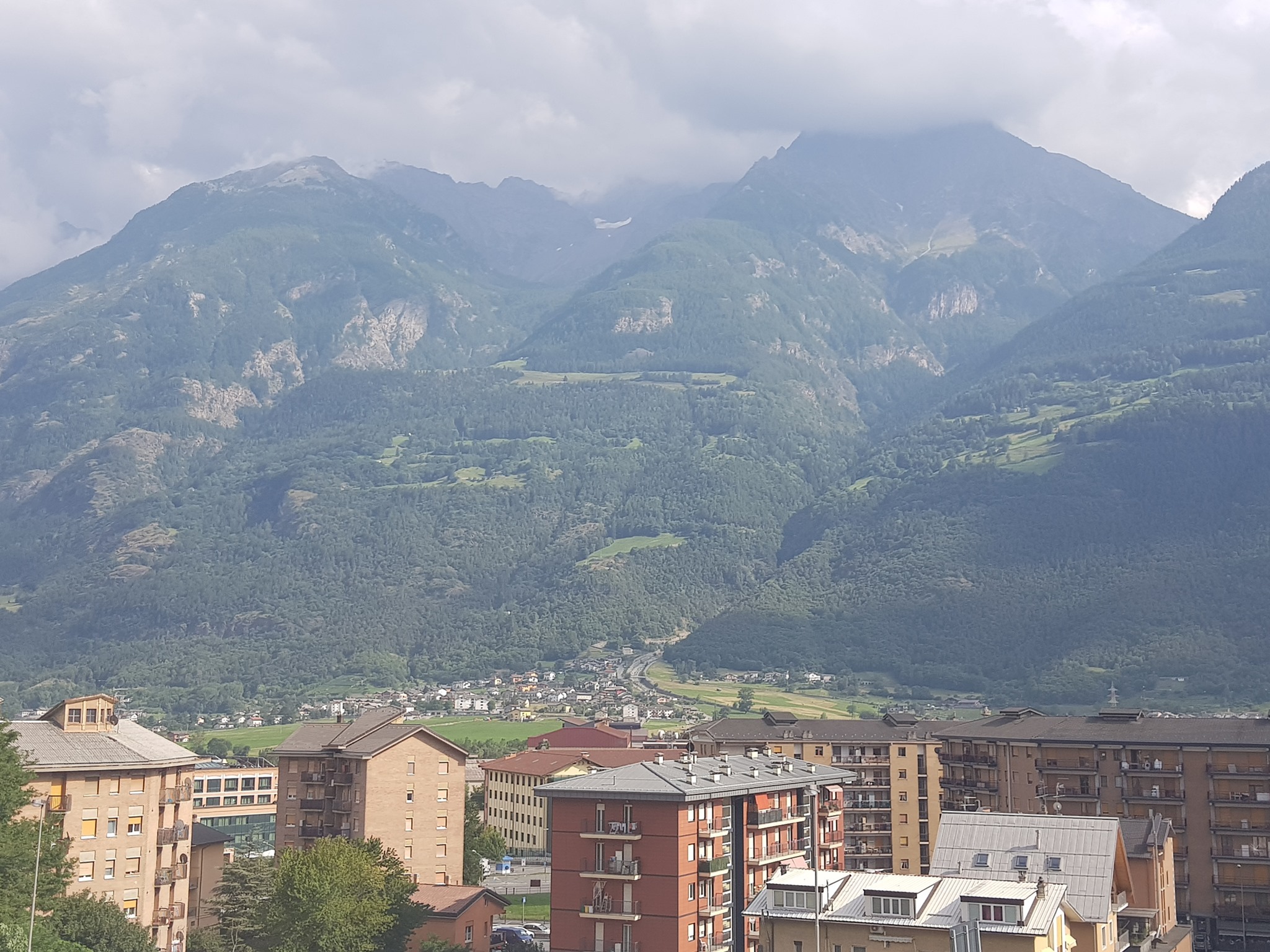 Aosta - My, Travels, Italy, Alps, Longpost, The photo