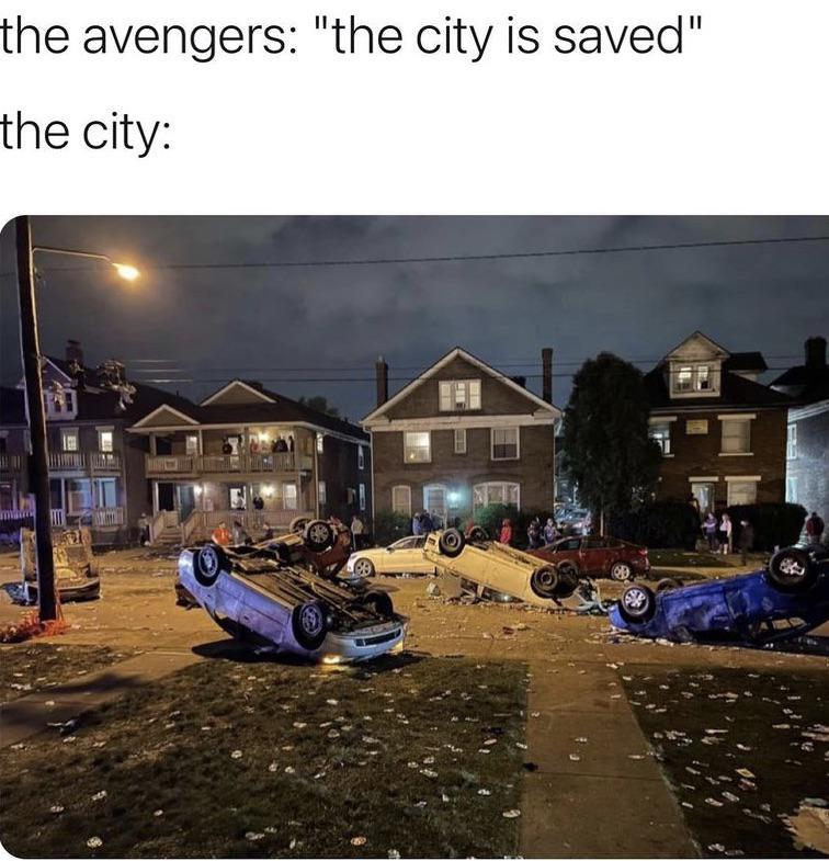 Avengers: The City Saved City: - Avengers, Memes