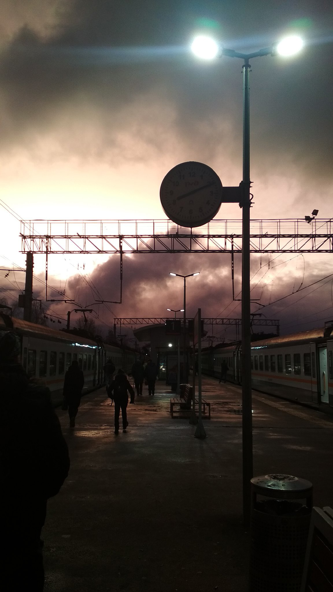 Станция Дедовск - Моё, Дедовск, Мобильная фотография