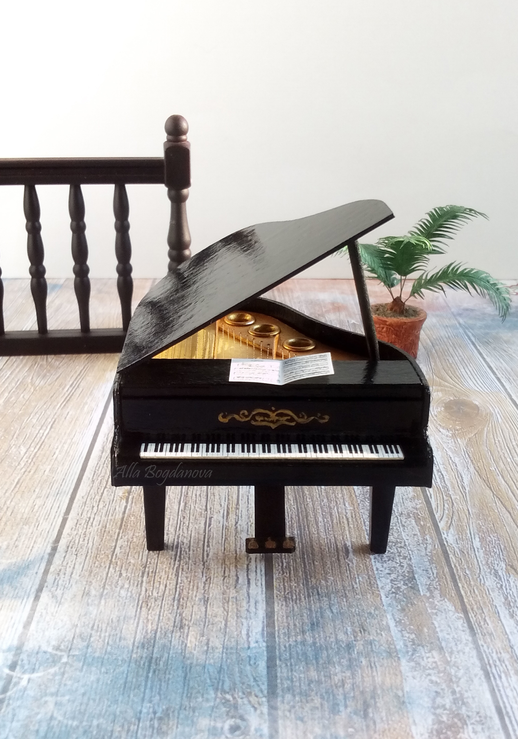 Piano - My, Needlework without process, Piano, With your own hands, Creation, Longpost