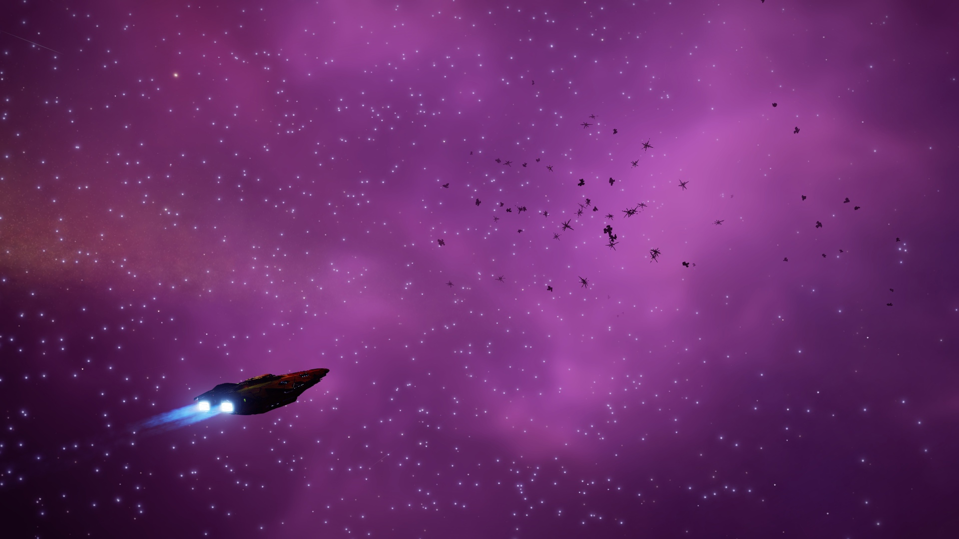 Lagrangian - My, Elite dangerous, Space, Screenshot, Longpost