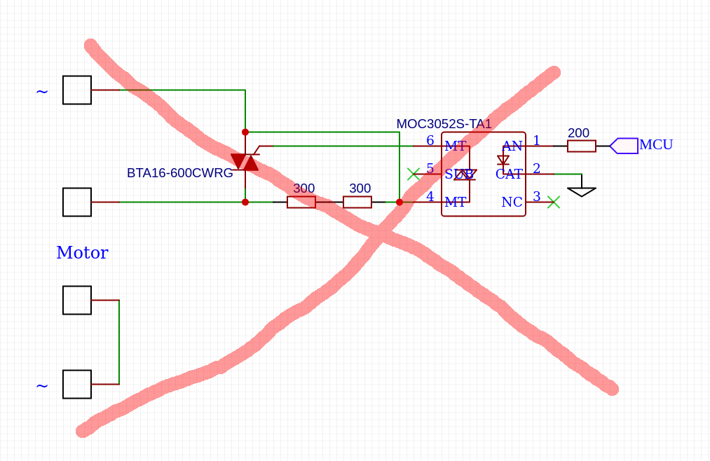 Direct control of a triac from a microcontroller - My, Microcontrollers, Electronics, Longpost