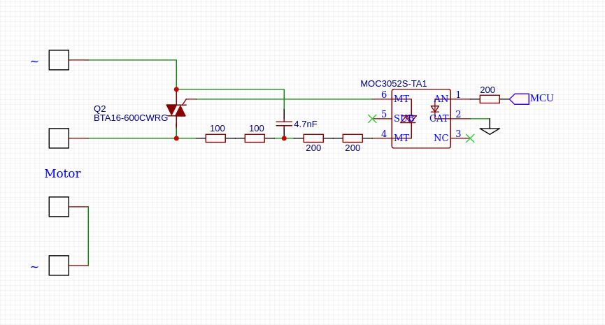 Direct control of a triac from a microcontroller - My, Microcontrollers, Electronics, Longpost