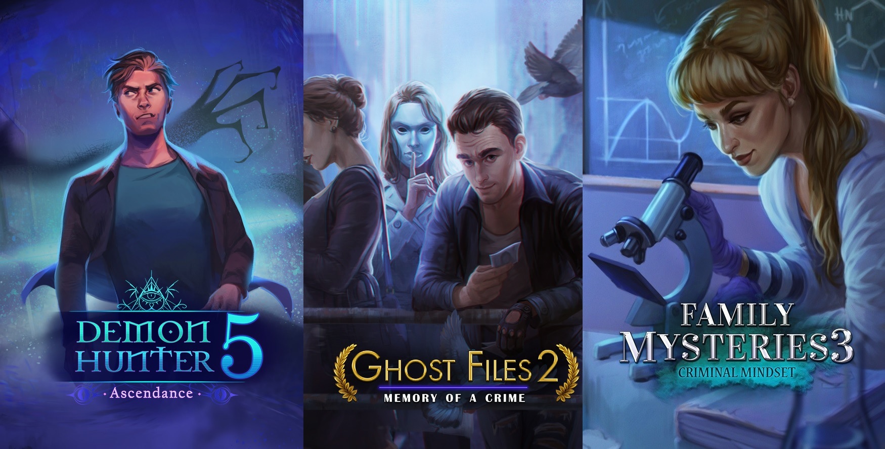 Розыгрыш Demon Hunter 5, Ghost Files 2 и Family Mysteries 3 на SteamGifts |  Пикабу