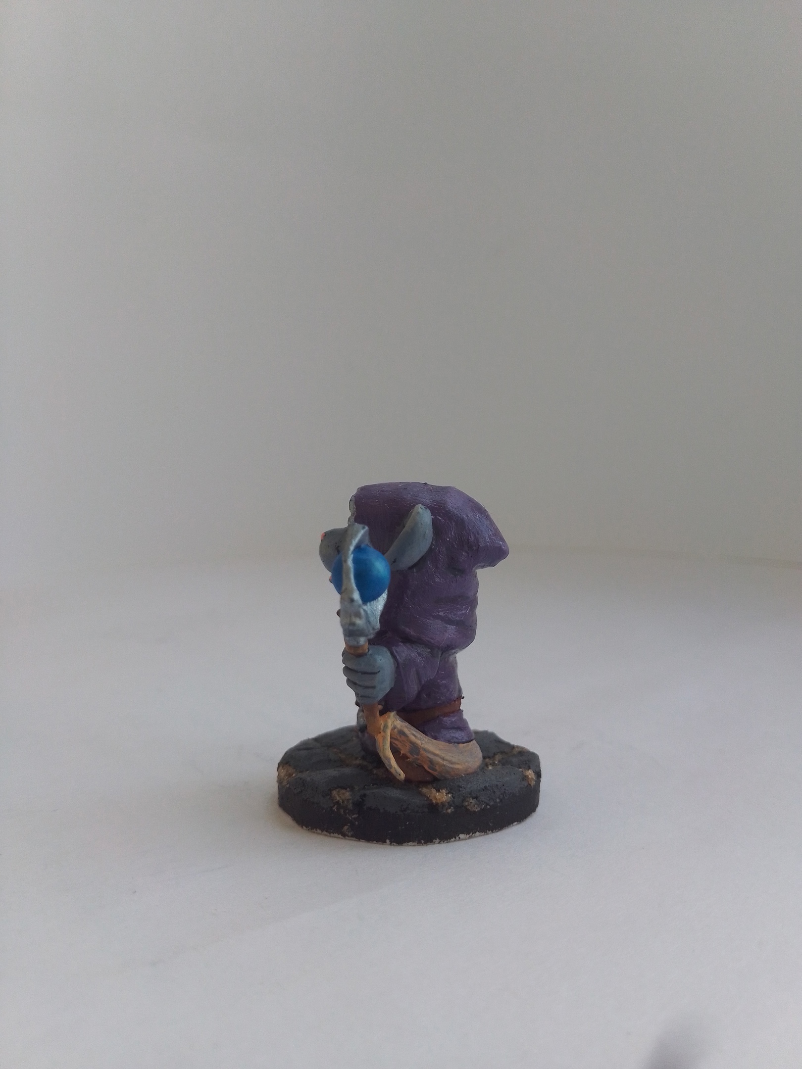 Mouse magician figurine - My, Hobby, Miniature, Technologist, Mouse, Figurines, Longpost