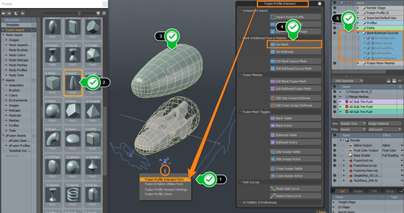 PFusion Modo. Часть 1. Введение и настройка сцены - Моё, Урок, 3D, 3D моделирование, Modo, Длиннопост