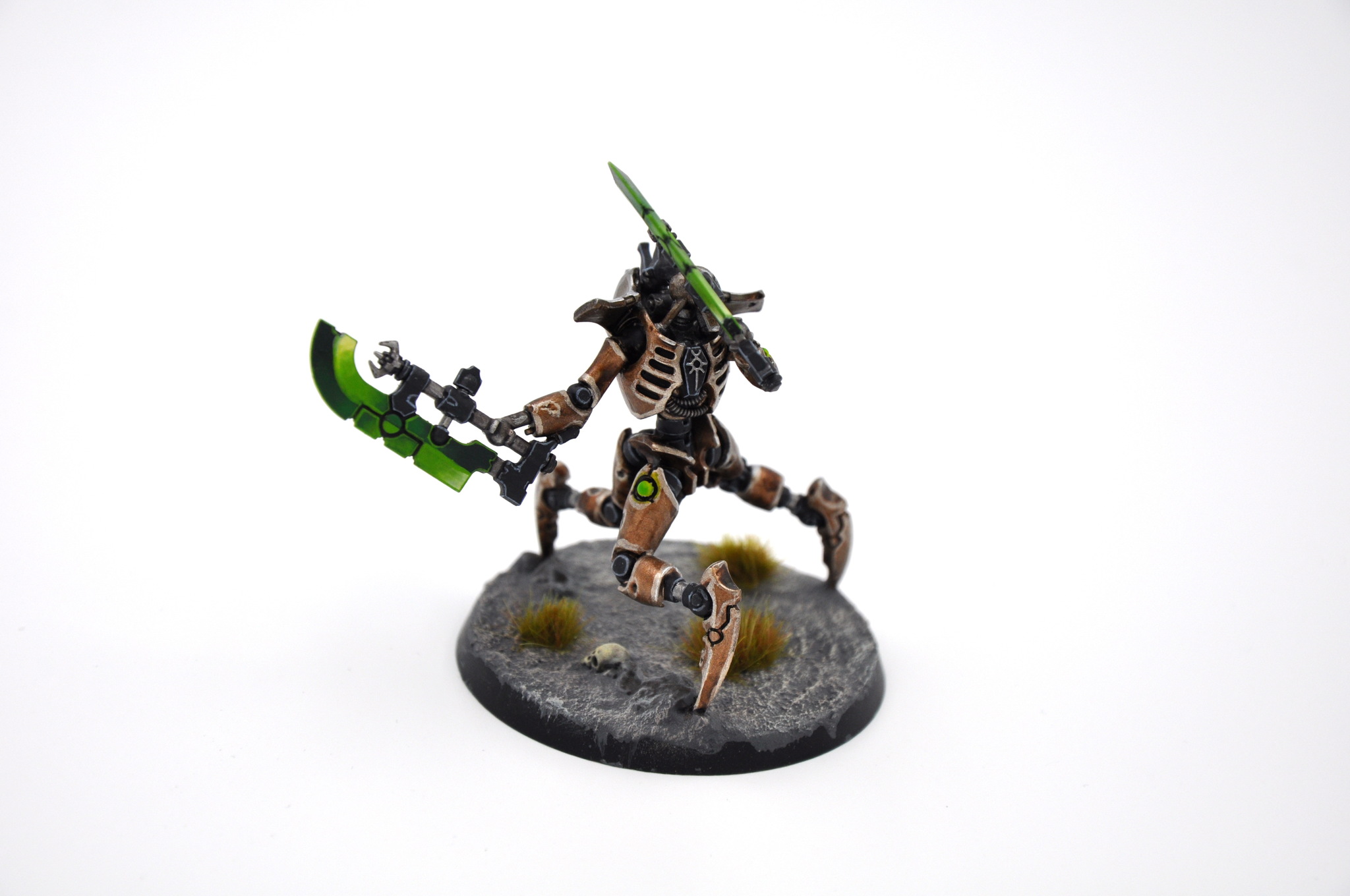 Necron Skorpekh Destroyers в цветах Szarekhan Dynasty - Моё, Wh miniatures, Necrons, Миниатюра, Моделизм, Хобби, Warhammer 40k, Длиннопост