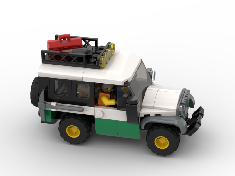 LEGO gold miners car - My, Lego, Constructor, Homemade, Moc, Longpost