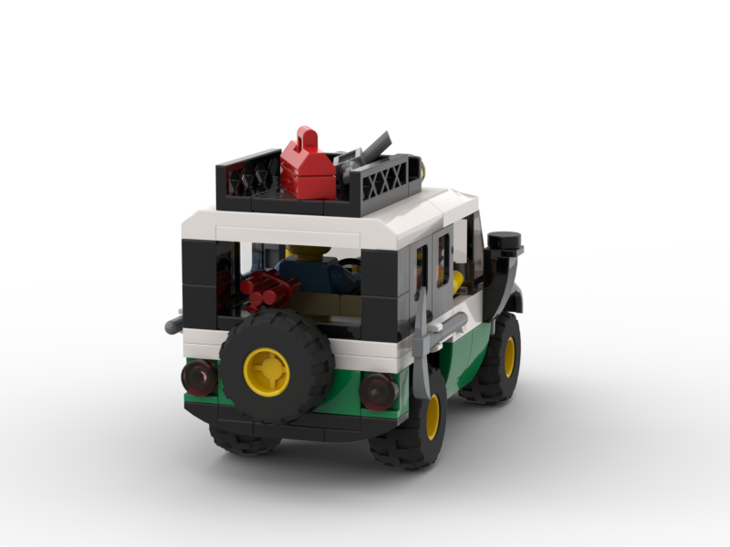 LEGO gold miners car - My, Lego, Constructor, Homemade, Moc, Longpost