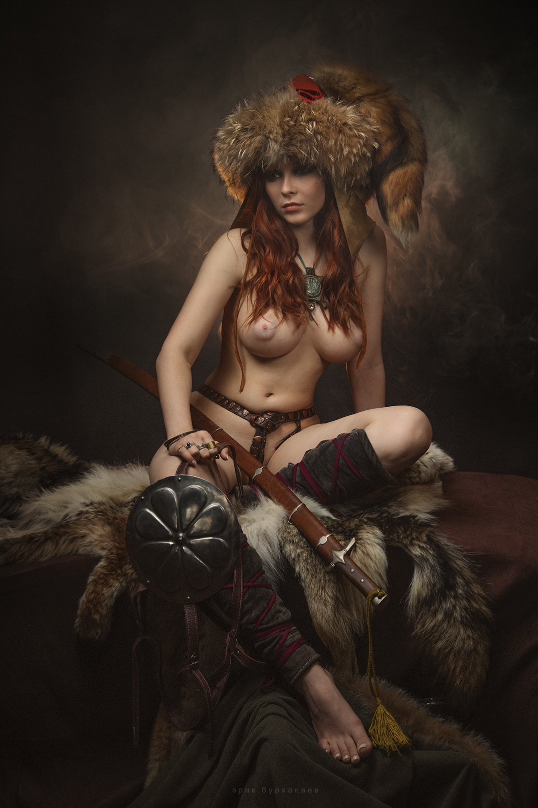 Horde (photographer Erik Burkhanaev) - NSFW, Erotic, Beautiful girl, Girls, Breast, Longpost, Boobs