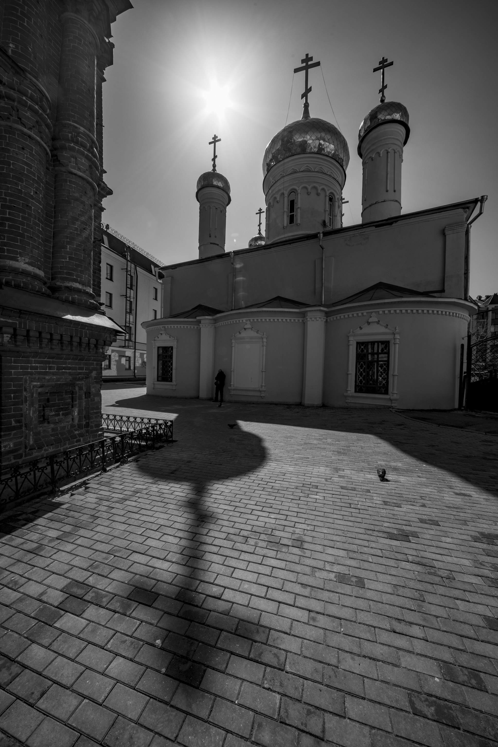 A little bit of Kazan - My, Kazan, Black and white photo, The photo, Straight, Longpost