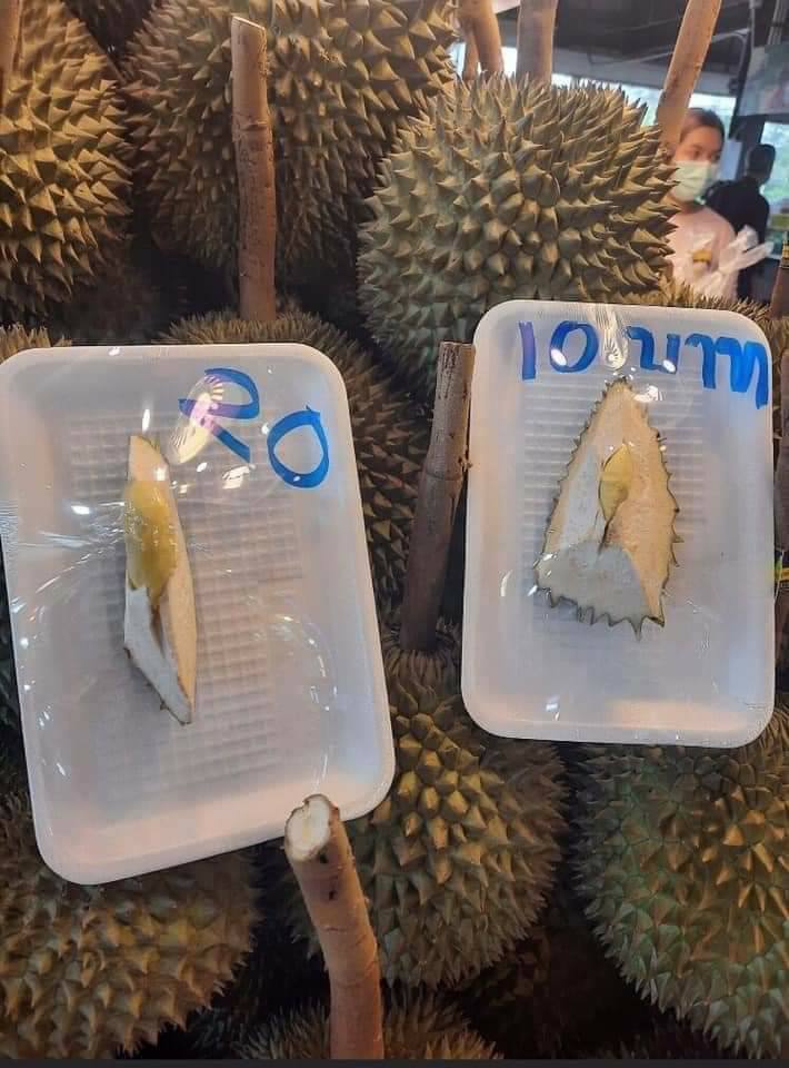 Durian half a knob - Thailand, Durian, Фрукты