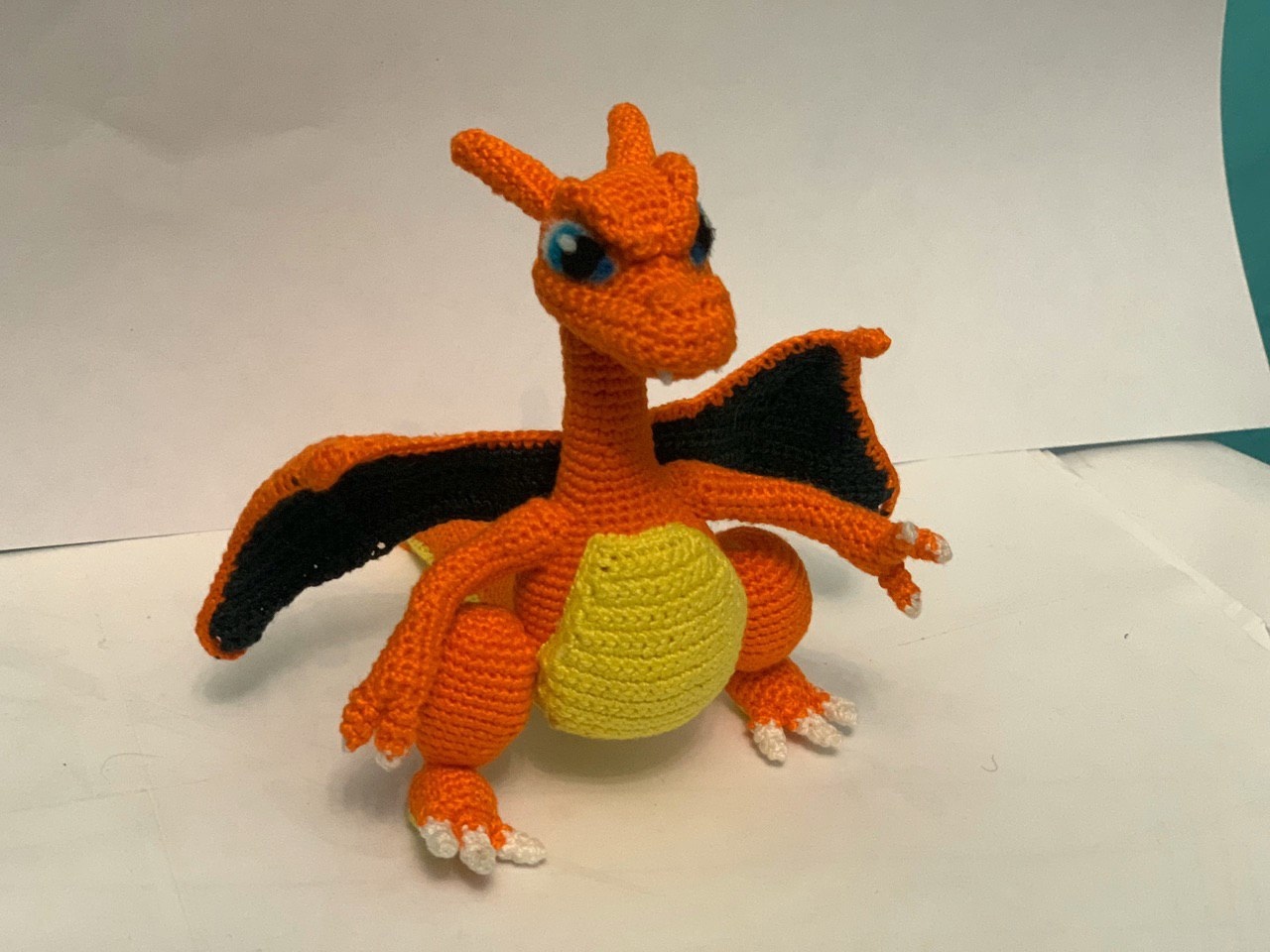 Char... - My, Needlework without process, Longpost, Crochet, Knitted toys, Pokemon, Amigurumi, Wallow