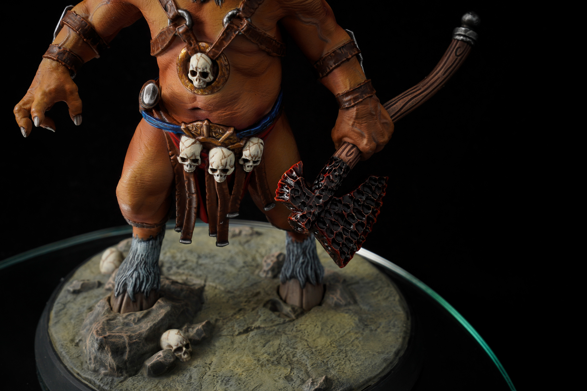 Minotaur - My, Minotaur, Greeks, Horns, Hooves, Miniature, Models, Modeling, 3D печать, Longpost