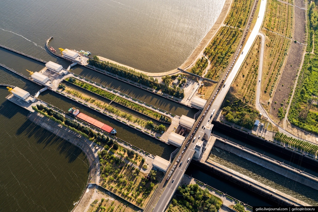 Volzhskaya HPP is the largest hydroelectric power station in Europe - Hydroelectric power station, Energy (energy production), RusHydro, Longpost