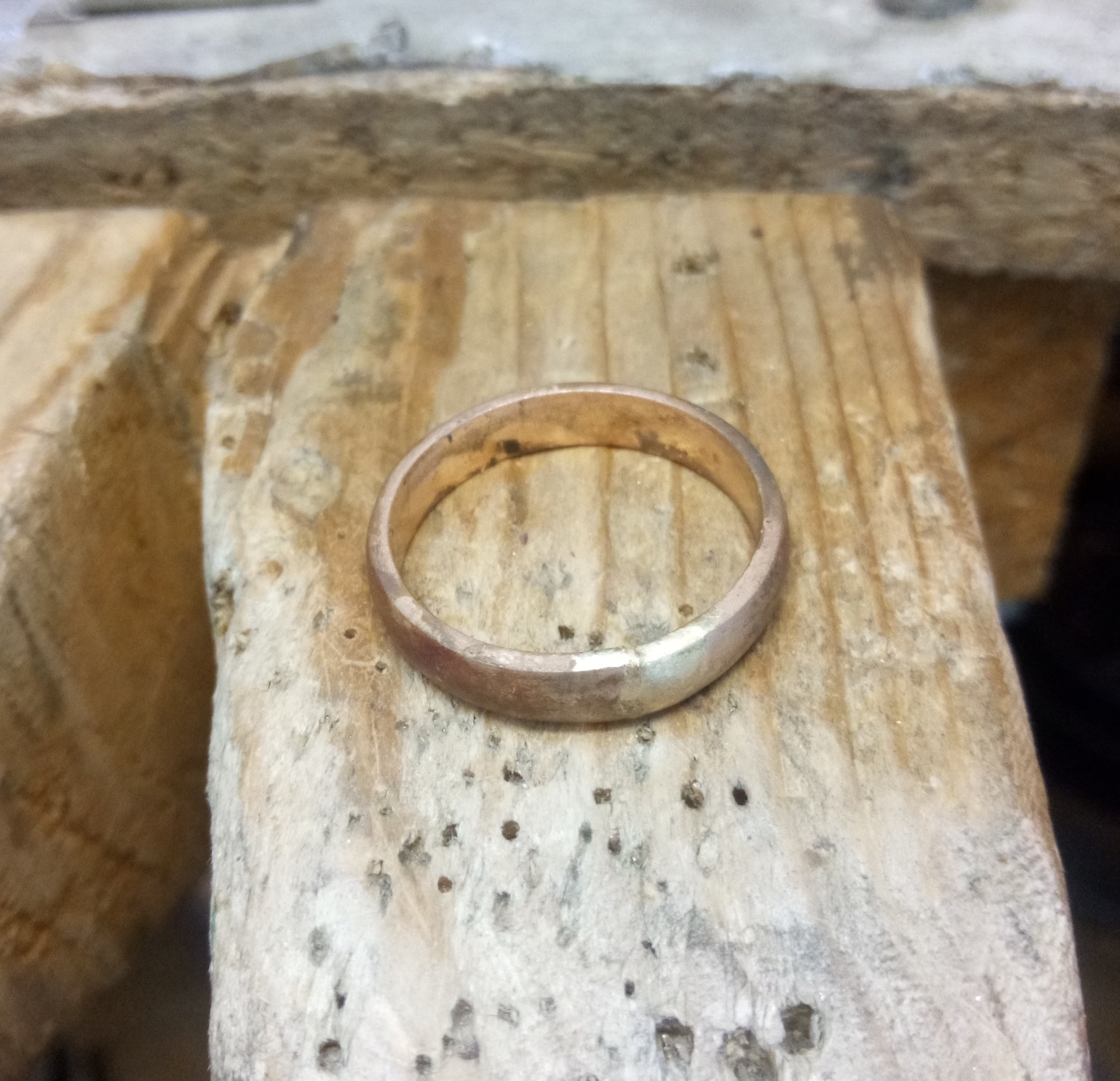 Wedding ring - My, Jewelcrafting, Wedding ring, Manufacturing, Handmade, Gold, Longpost, Needlework with process