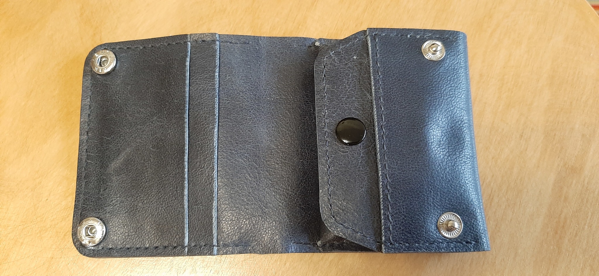 Something is working out - My, Handmade, Wallet, Longpost, Leather products, I want criticism, Needlework without process