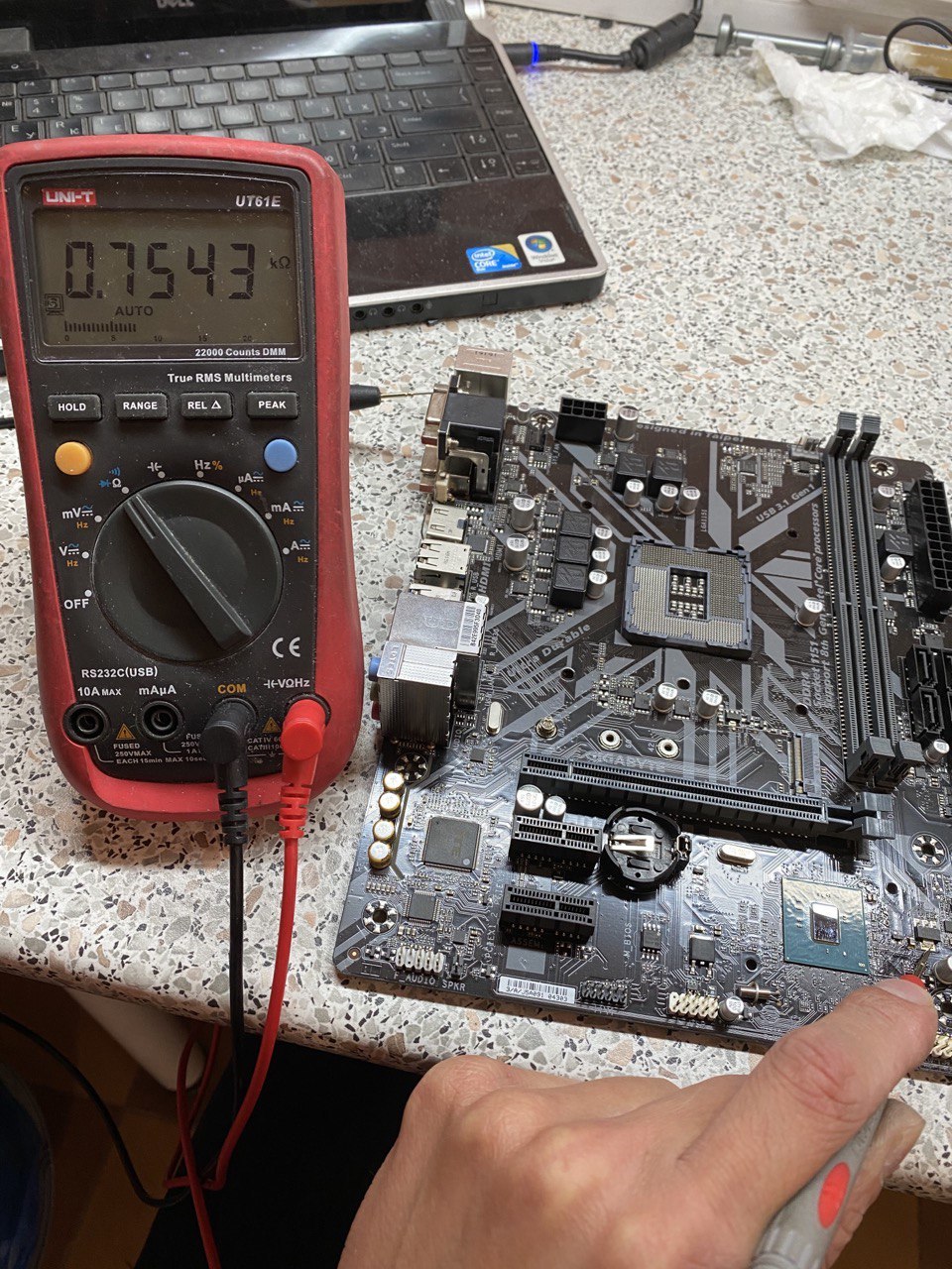 Диагностика и замена хаба на ga-h310m s2h 2.0 | Пикабу