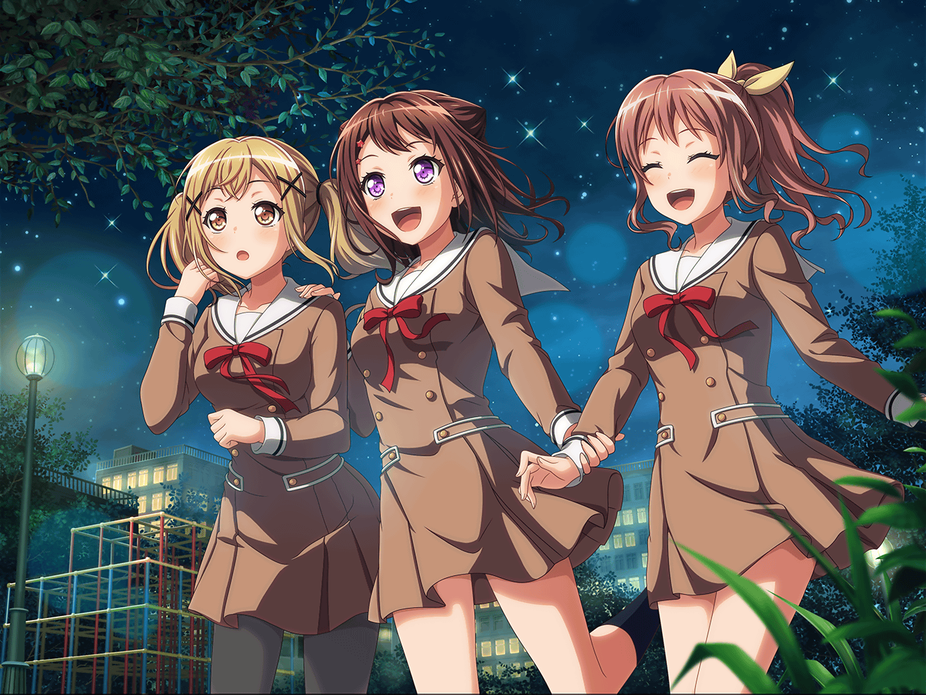 Bang Dream! - Poppin' Party - Group - Part 1 - Anime, Anime art, Bang Dream!, Bang Dream! Girls Band Party!, Toyama Kasumi, Ichigaya Arisa, Longpost