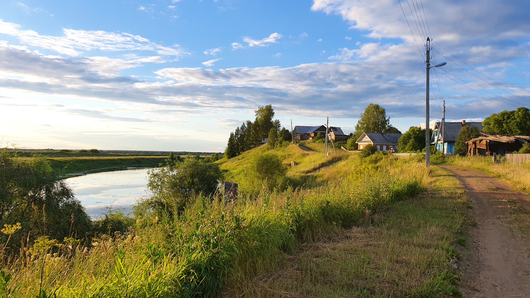 Summer in the village - My, Village, Summer, Nature, Longpost