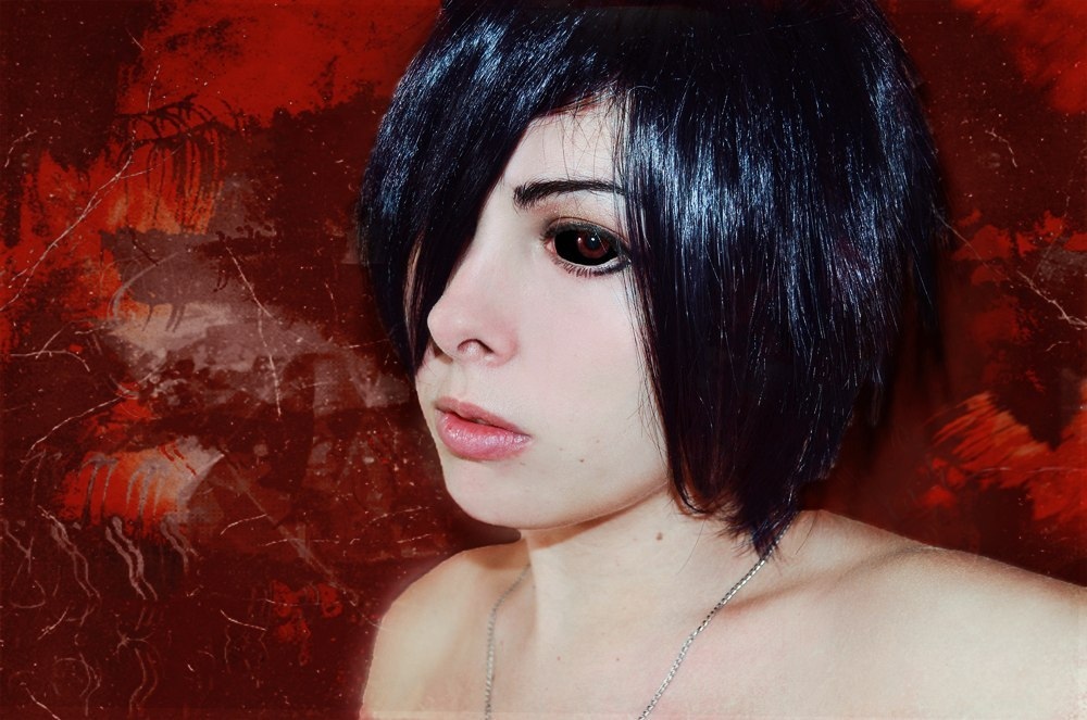 Tokyo ghoul cos test - Моё, Tokyo Ghoul, Kamishiro Rize, Аниме, Kirishima Touka, Длиннопост, Косплей, Uta (Tokyo Ghoul)