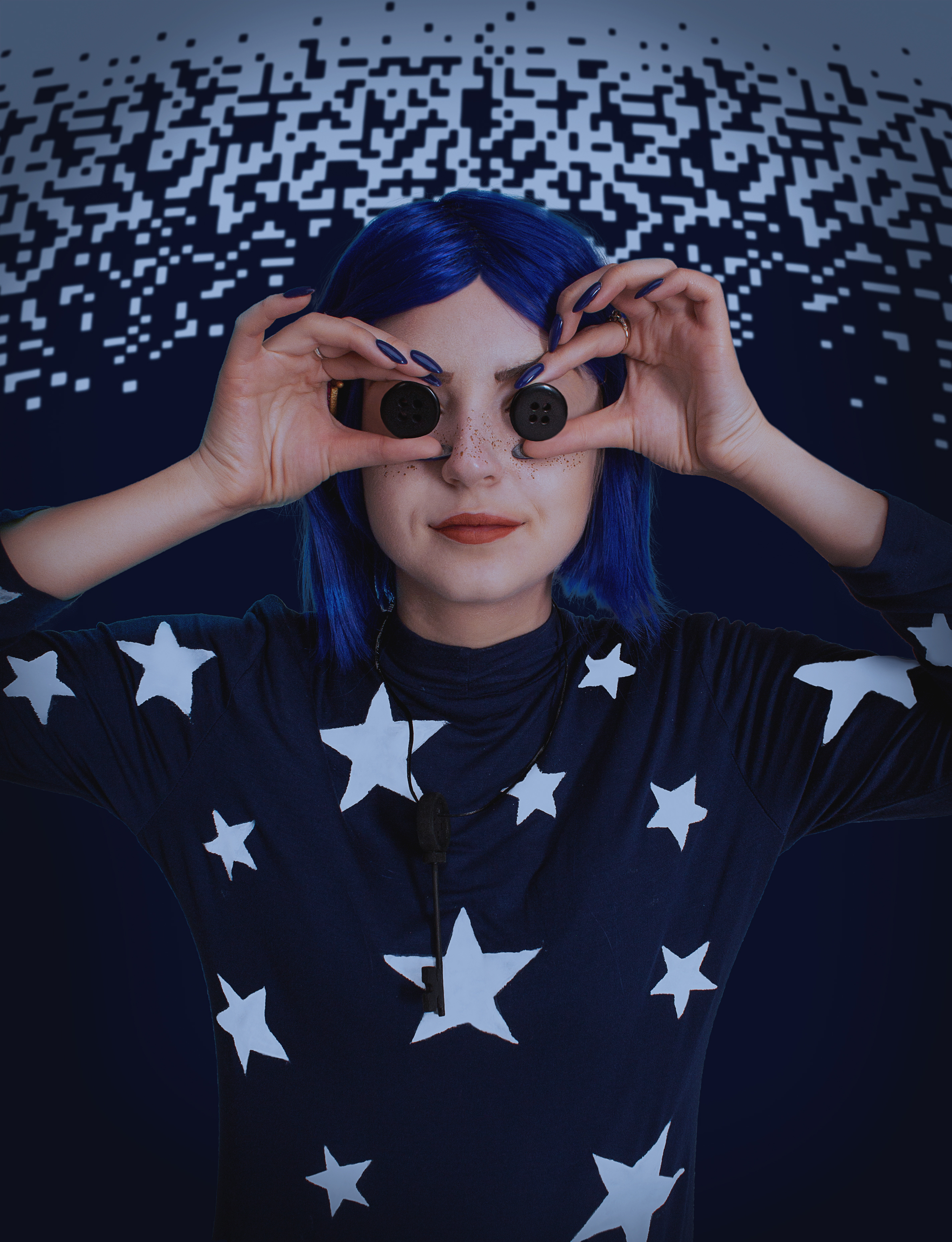 Coraline - Моё, Коралина в Стране кошмаров, Косплей, Девушки, Фотография, Длиннопост, Мультфильмы, Фэнтези