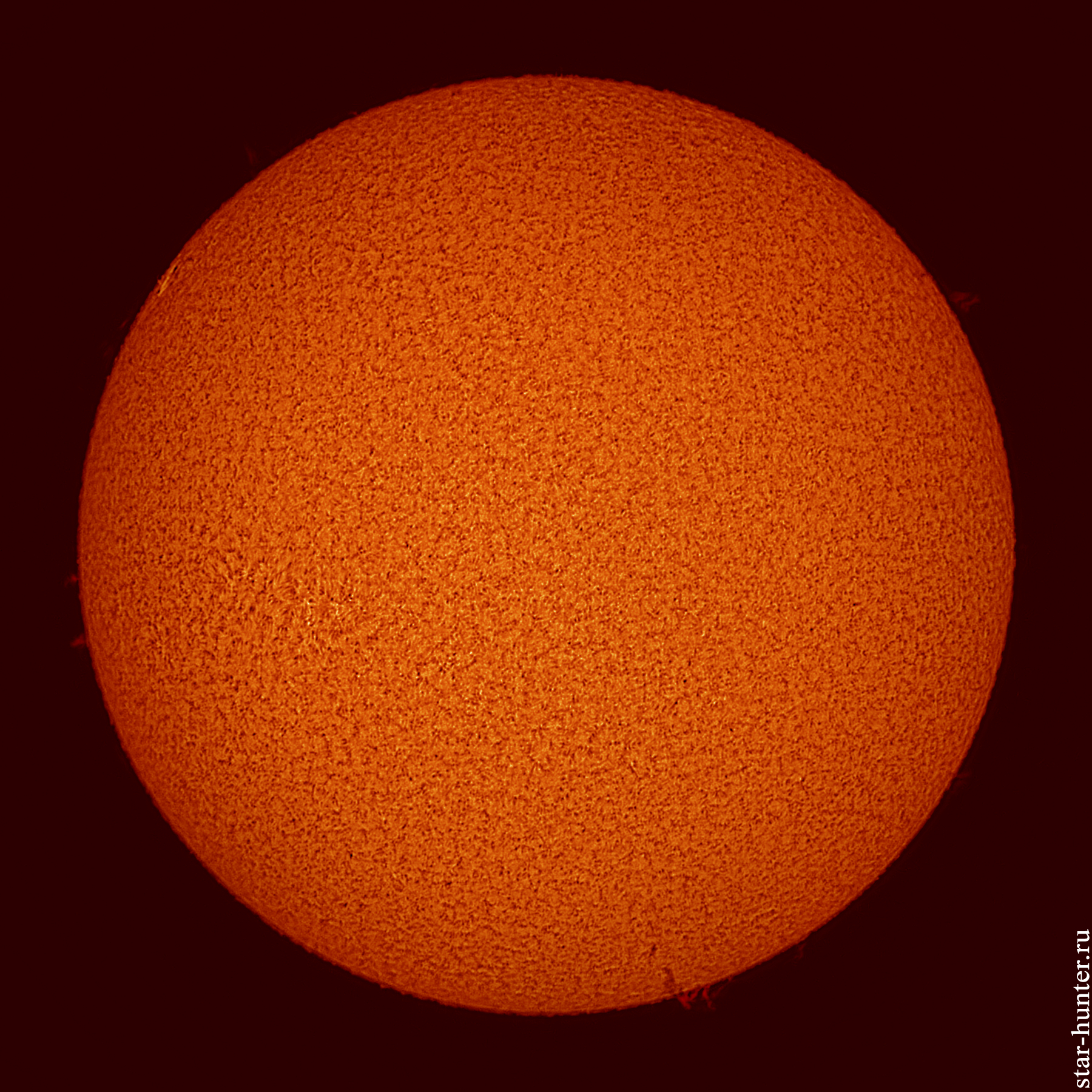 Sun, May 7, 2021, 11:49 - My, The sun, Astrophoto, Astronomy, Space, Starhunter, Anapadvor