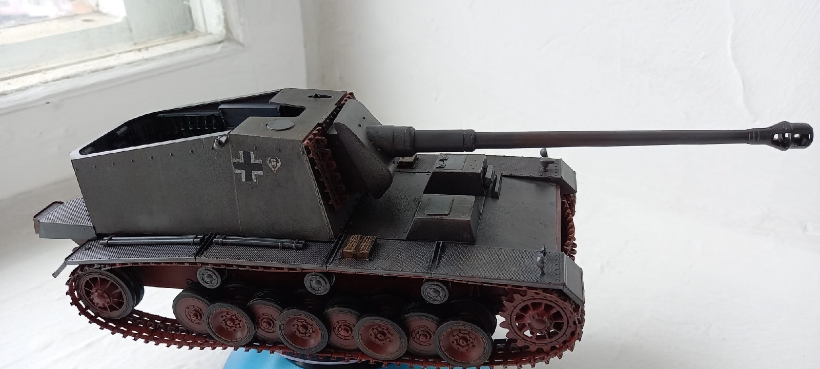 Pz.sfl V L/61 Sturer Emil - Моё, Стендовый моделизм, Самоходка