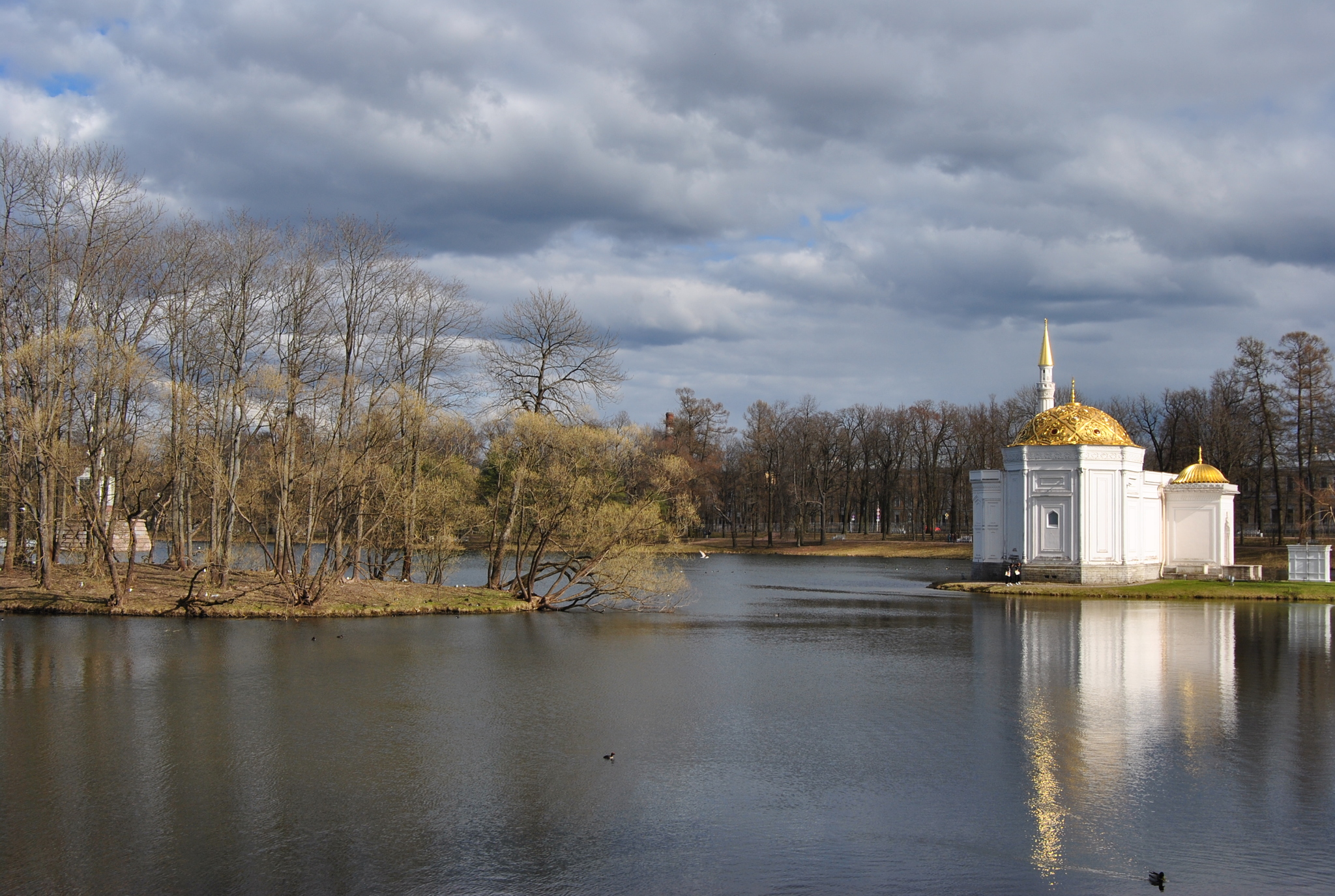 Царское Село. Чесменский пруд - Моё, Царское село, Санкт-Петербург, Весна, Nikon, Екатерининский парк, Длиннопост