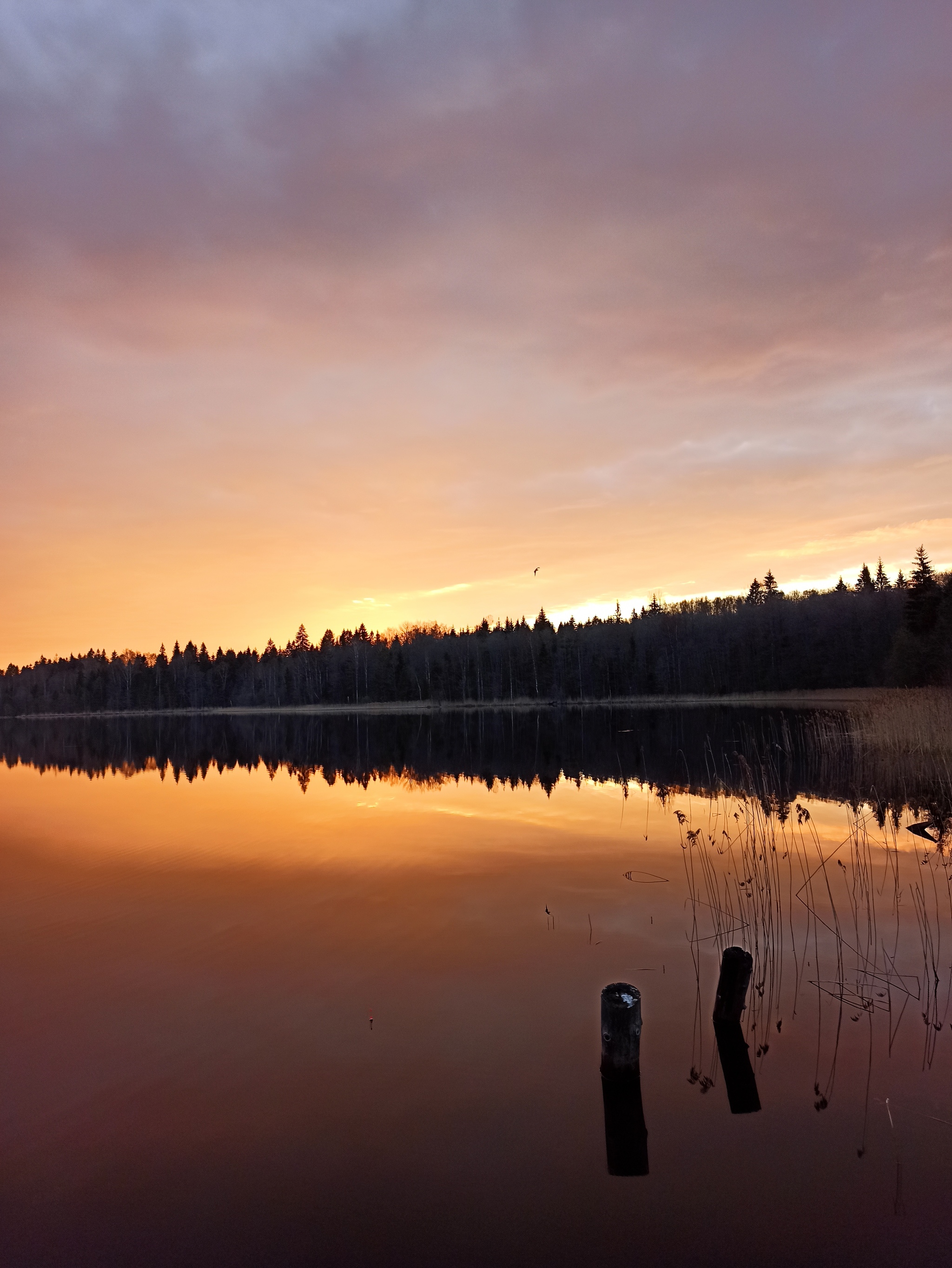 Yesterday's moods of Seliger... - Water, Travel across Russia, Sunset, Longpost