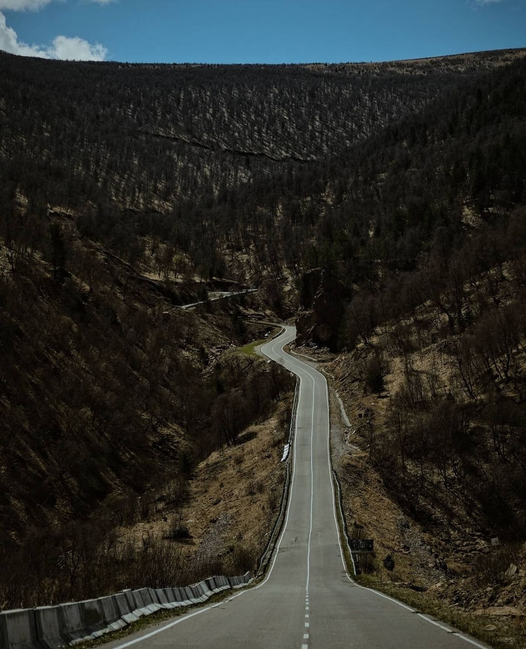 On the way to Elbrus - My, Elbrus, The mountains, Road, Kabardino-Balkaria, Karachay-Cherkessia, Serpentine, Fujifilm, Longpost, The photo, Jily-Su