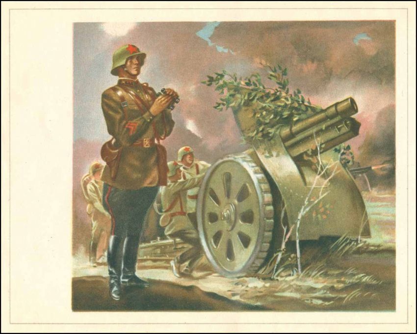 Drawings by V. Shcheglov for the children's book The Red Army 1939 - Drawing, Illustrations, Images, the USSR, Agitation, Red Army, Longpost