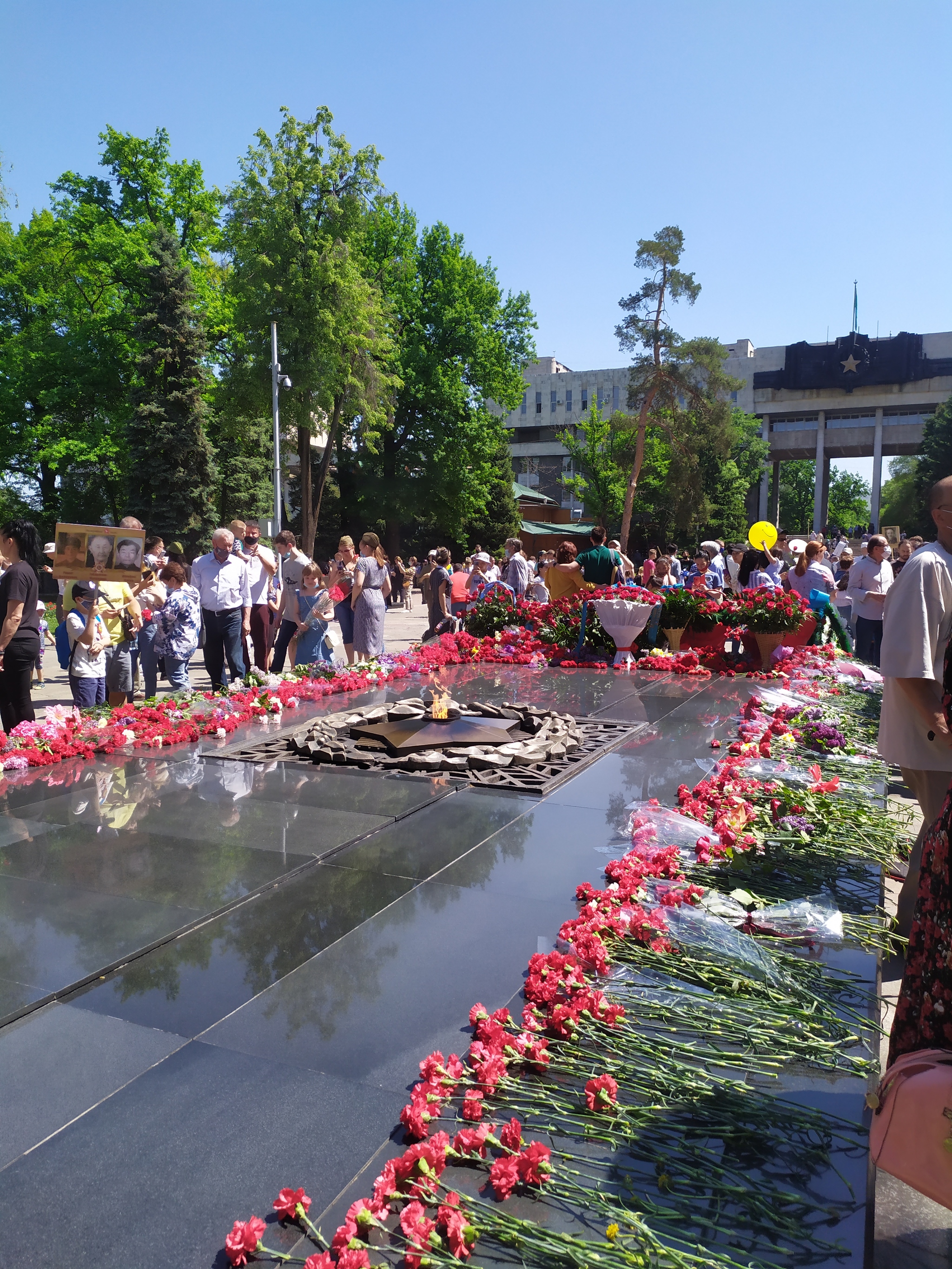 Happy Victory Day from Almaty! - May 9 - Victory Day, Almaty, Holidays, Heroes, The Great Patriotic War, Kazakhstan, Longpost