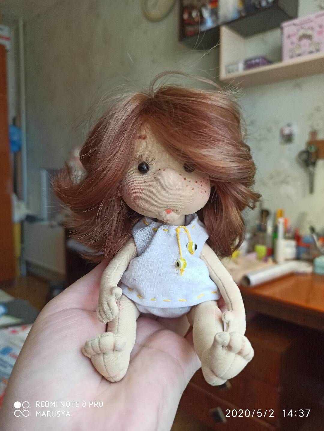 My handmade children)) - My, Sewing, Doll, Needlework without process, With your own hands, Longpost