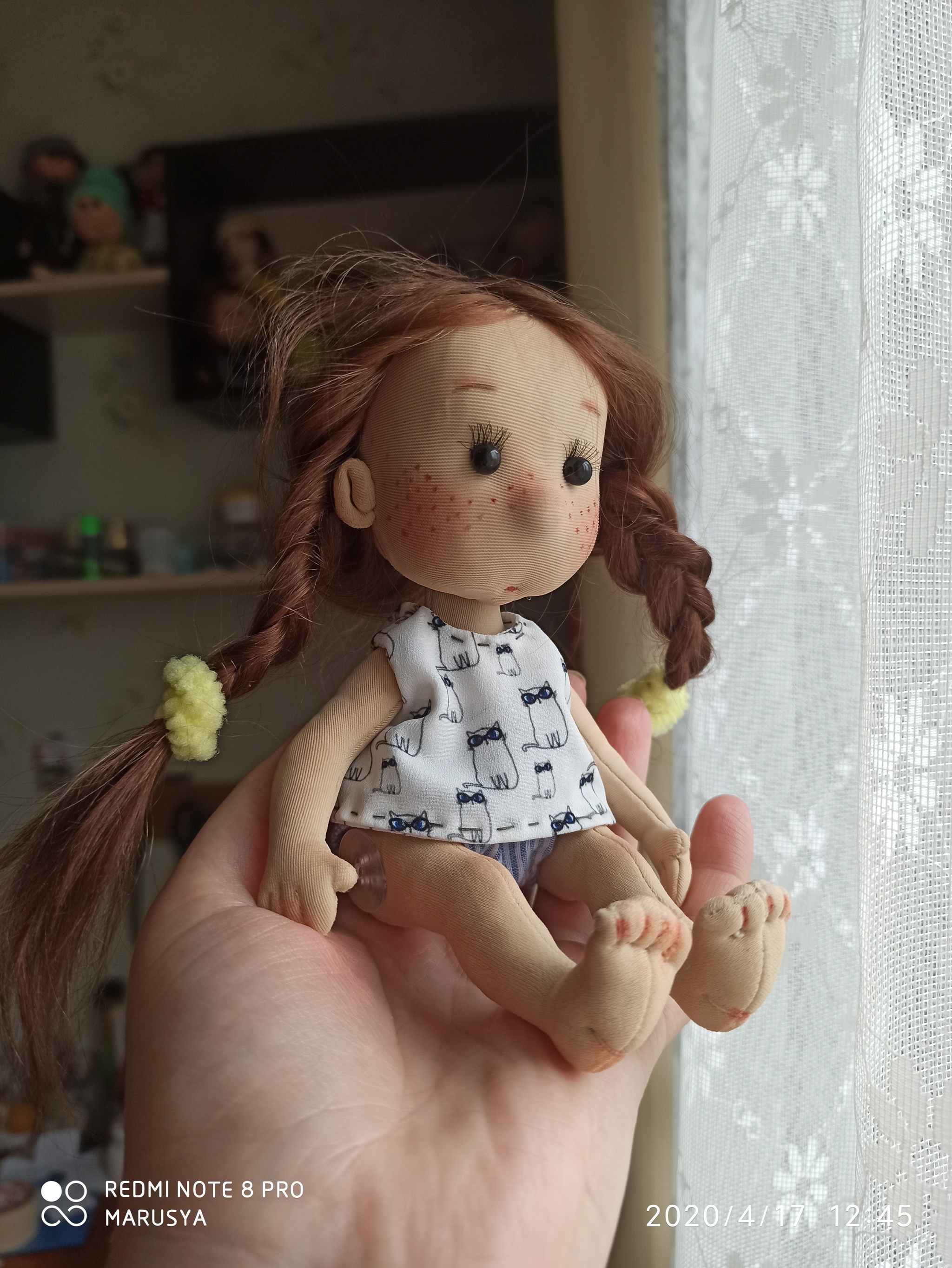 My handmade children)) - My, Sewing, Doll, Needlework without process, With your own hands, Longpost