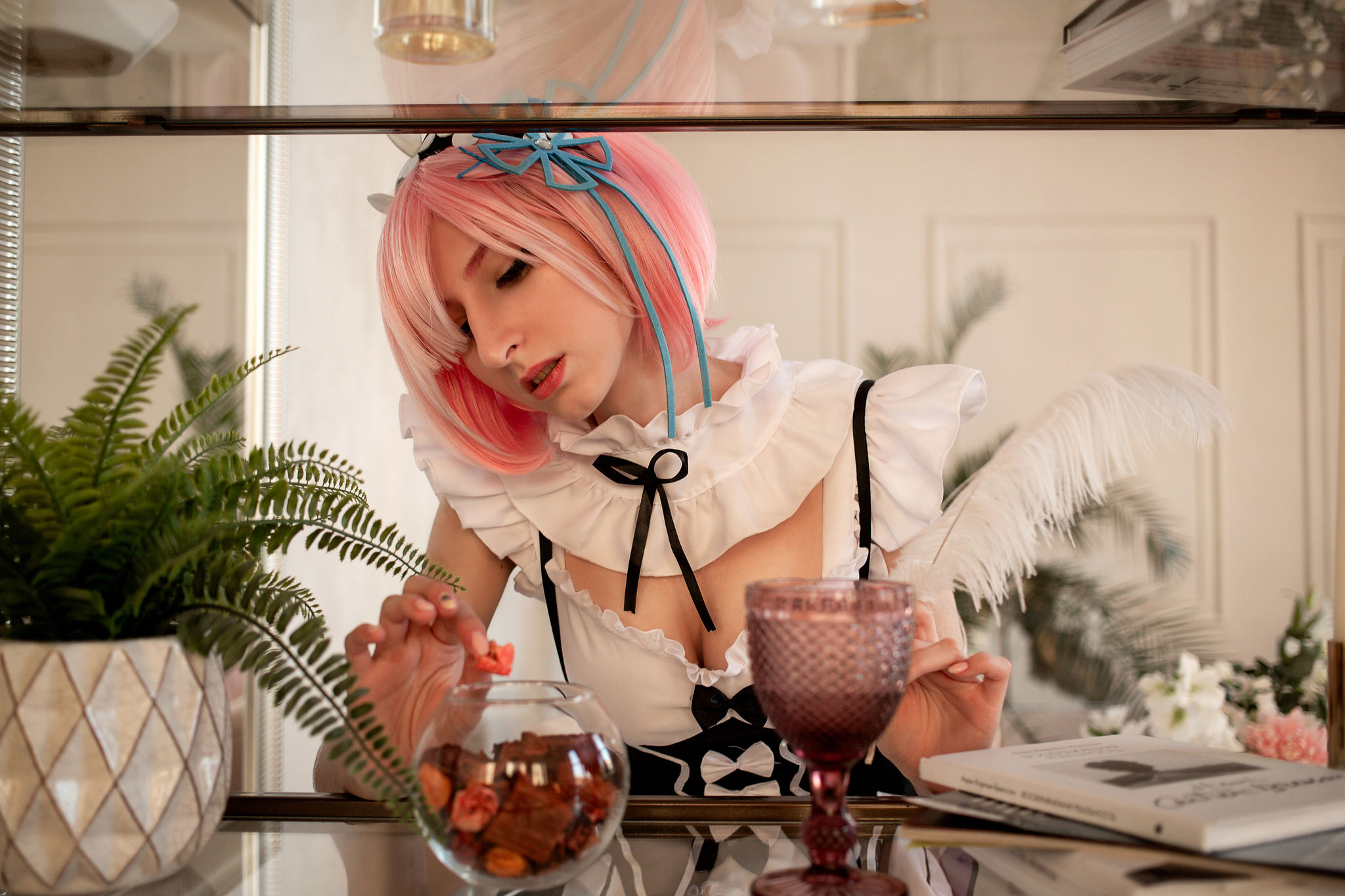 Cosplay Ram (Re:Zero) - Моё, Косплей, Re:Zero Kara, Ram (Re:Zero Kara), Горничная, Длиннопост