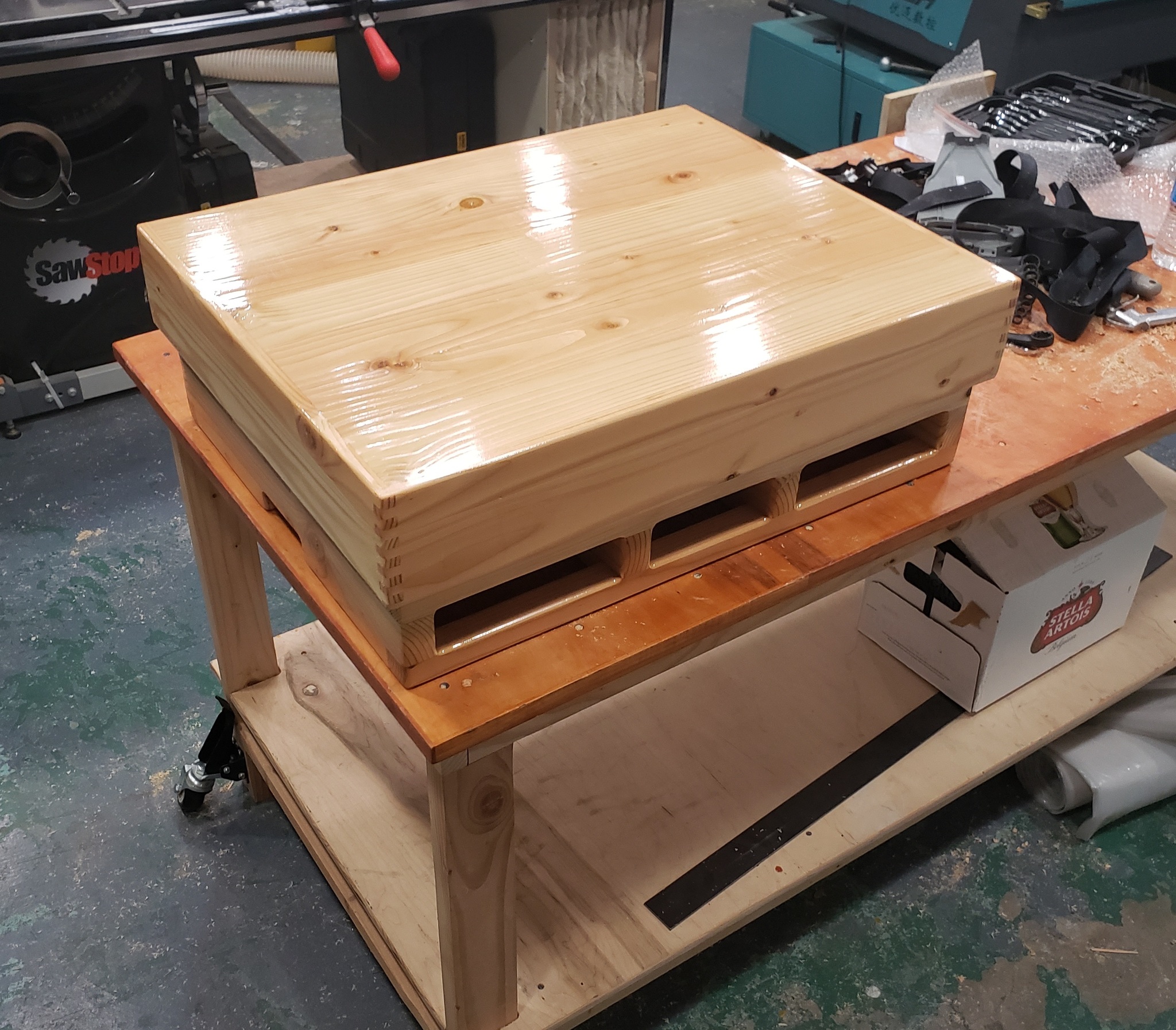 Surface plate stand - last part - My, Carpenter, Woodworking, CNC, Longpost