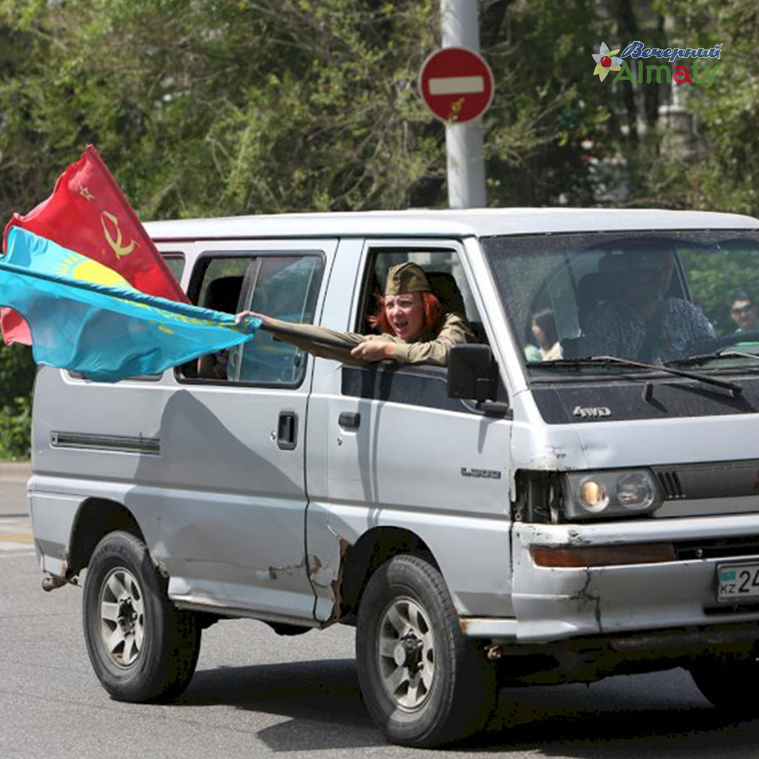 How Almaty residents celebrated Victory Day - photo report - May 9 - Victory Day, Almaty, Almaty mountains, Kazakhstan, Longpost