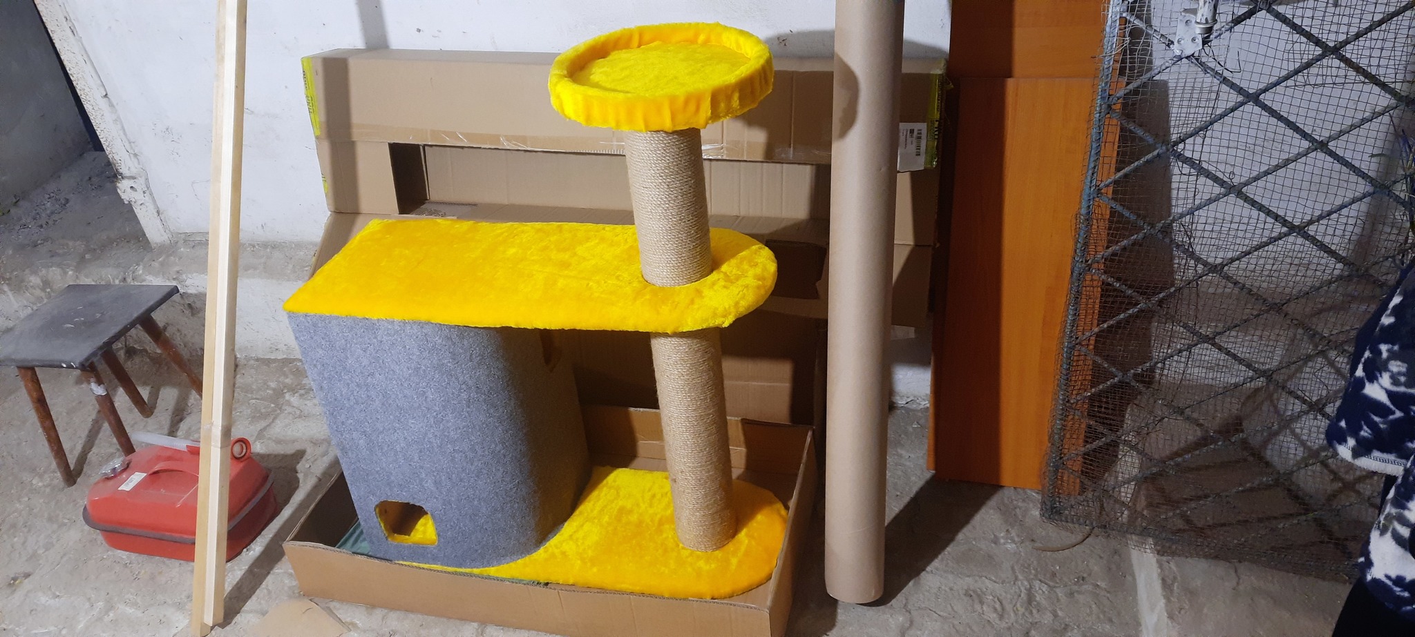 cat house - My, cat, With your own hands, Rukozhop, Pet house, Longpost