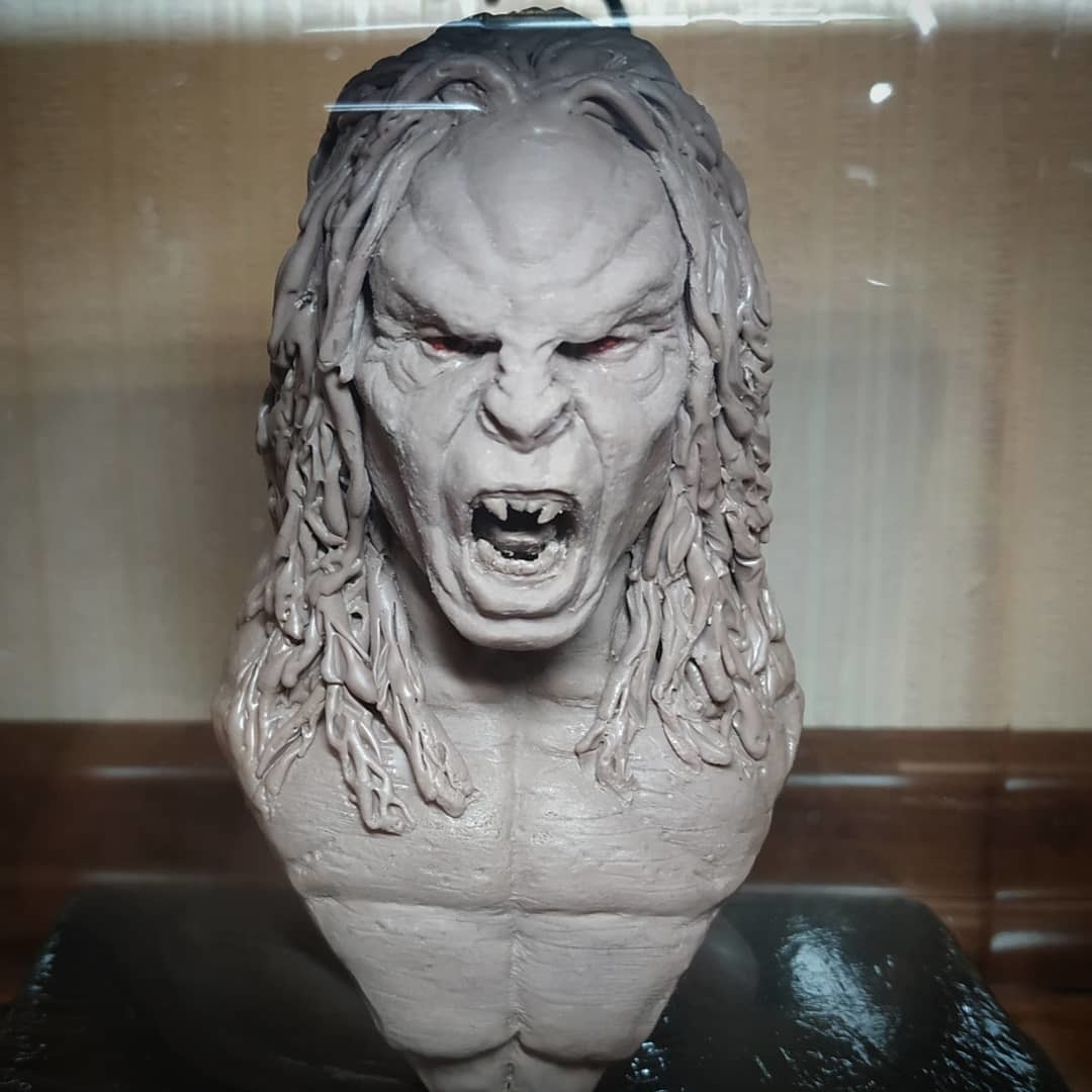 Орк  из monster clay - Моё, Рукоделие без процесса, Пластилин, Рукоделие, Ручная работа, Длиннопост