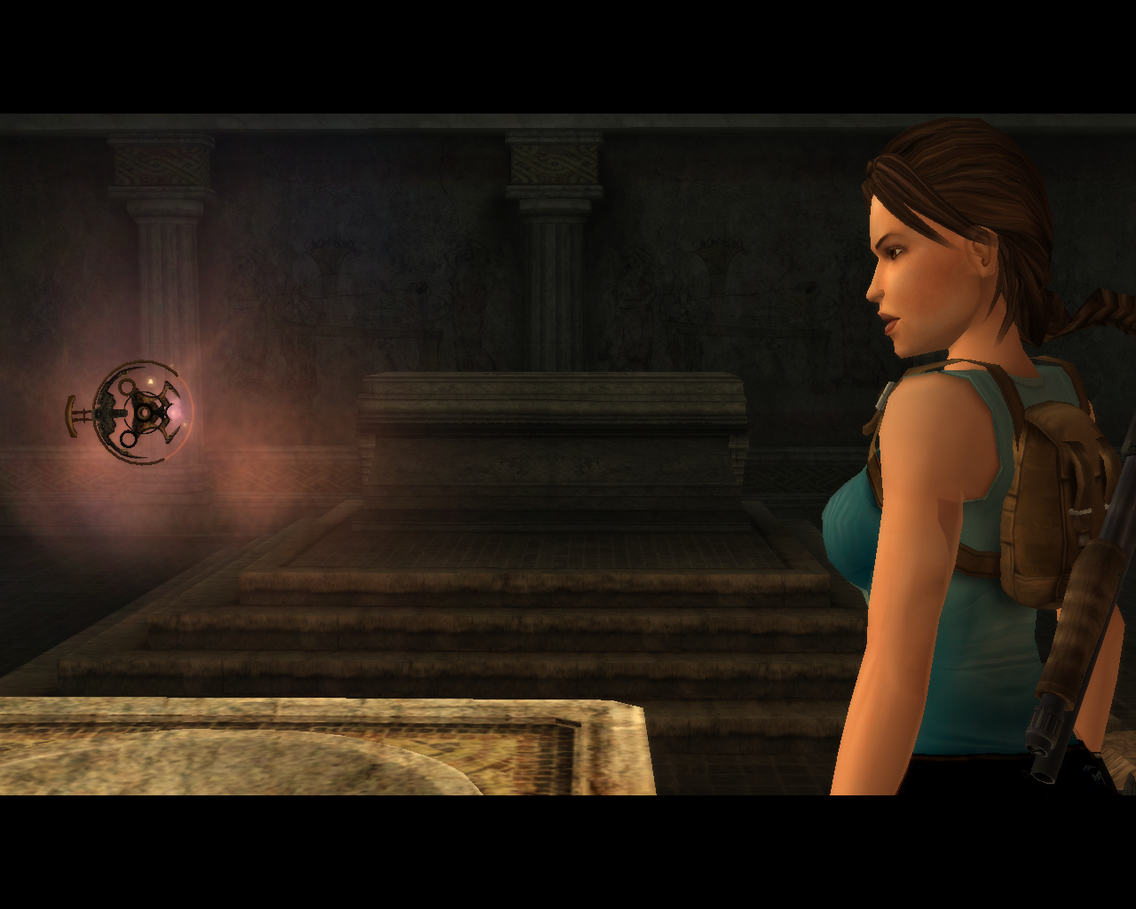 Screenshots of Lara in textureless mode from Tomb Raider: Anniversary. Are we nostalgic? - Lara Croft, Tomb Raider: Lara Croft, Games, Computer games, Game art, Screenshot, Screensaver, Wallpaper, , Desktop wallpaper, Longpost