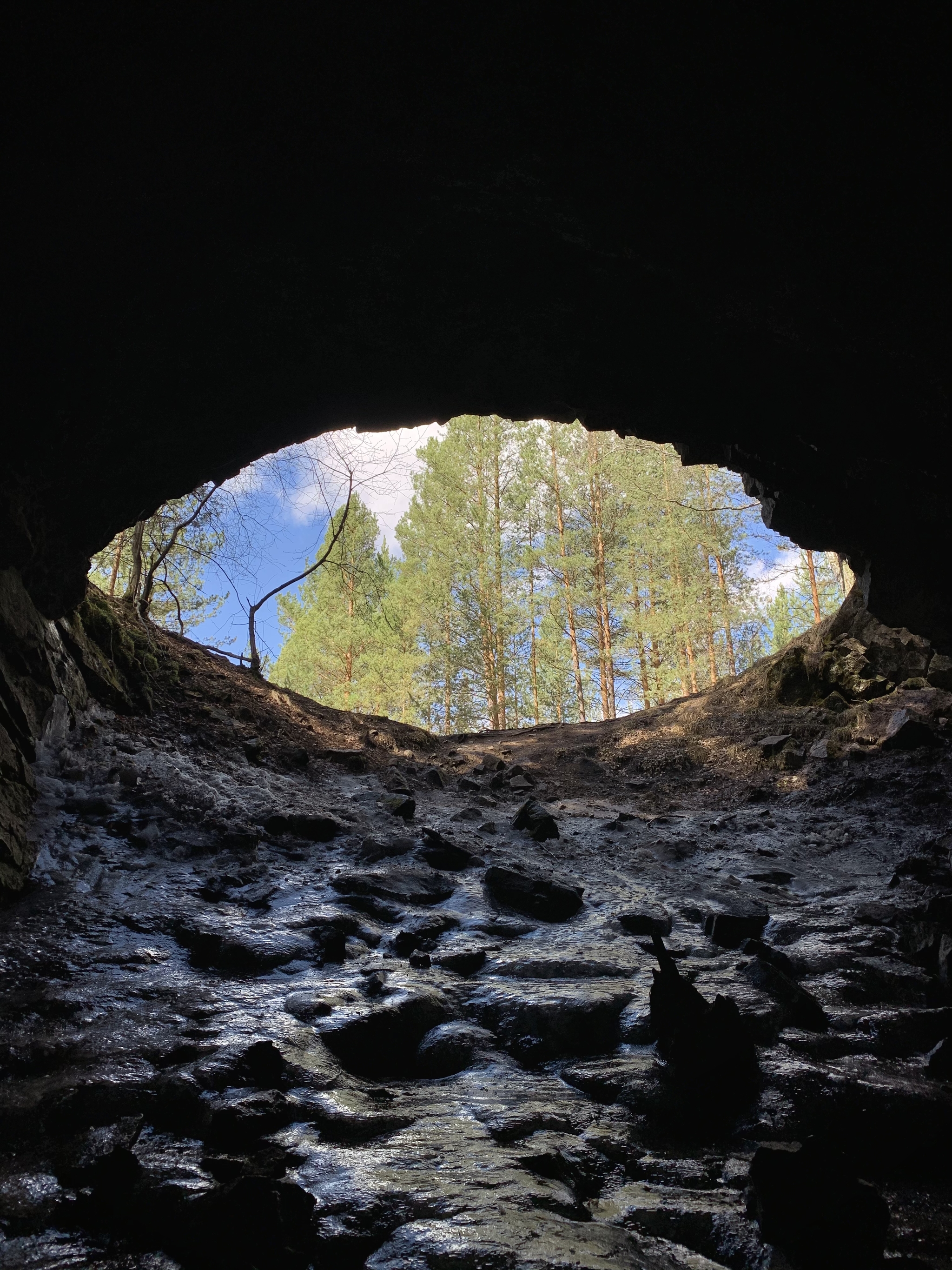 Aiskie Pritesy and Kurgazak Cave - My, Russia, Chelyabinsk region, Nature, Caves, Spring, Longpost, The photo