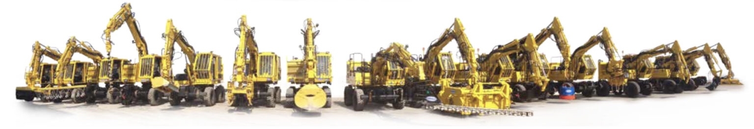 Экскаватор-погрузчик KGT – базовая машина для любых путевых работ | Пикабу