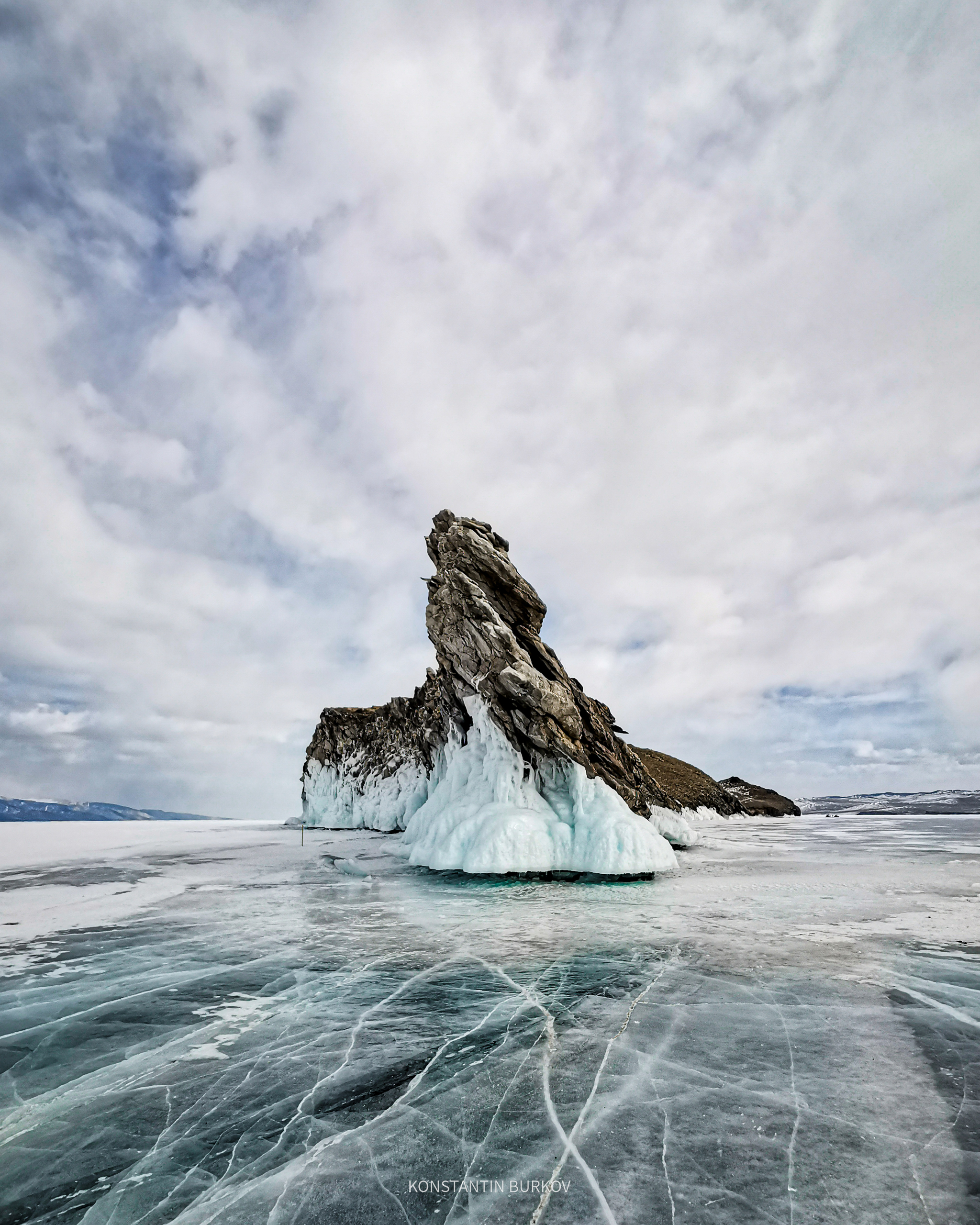 Baikal - My, The photo, Baikal, Landscape, Ice