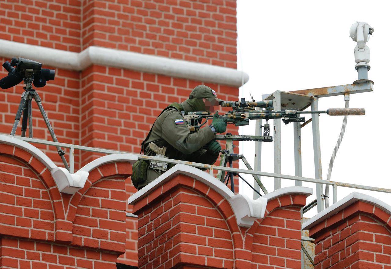 The Closest Observer of the Parade - Weapon, Siloviki, Victory parade, Repeat, Snipers, The photo