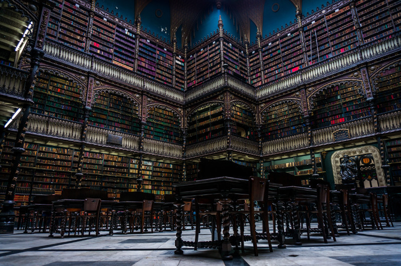 Portuguese Royal Library in Rio de Janeiro - Architecture, Library, Story, Portugal, Rio de Janeiro, Longpost