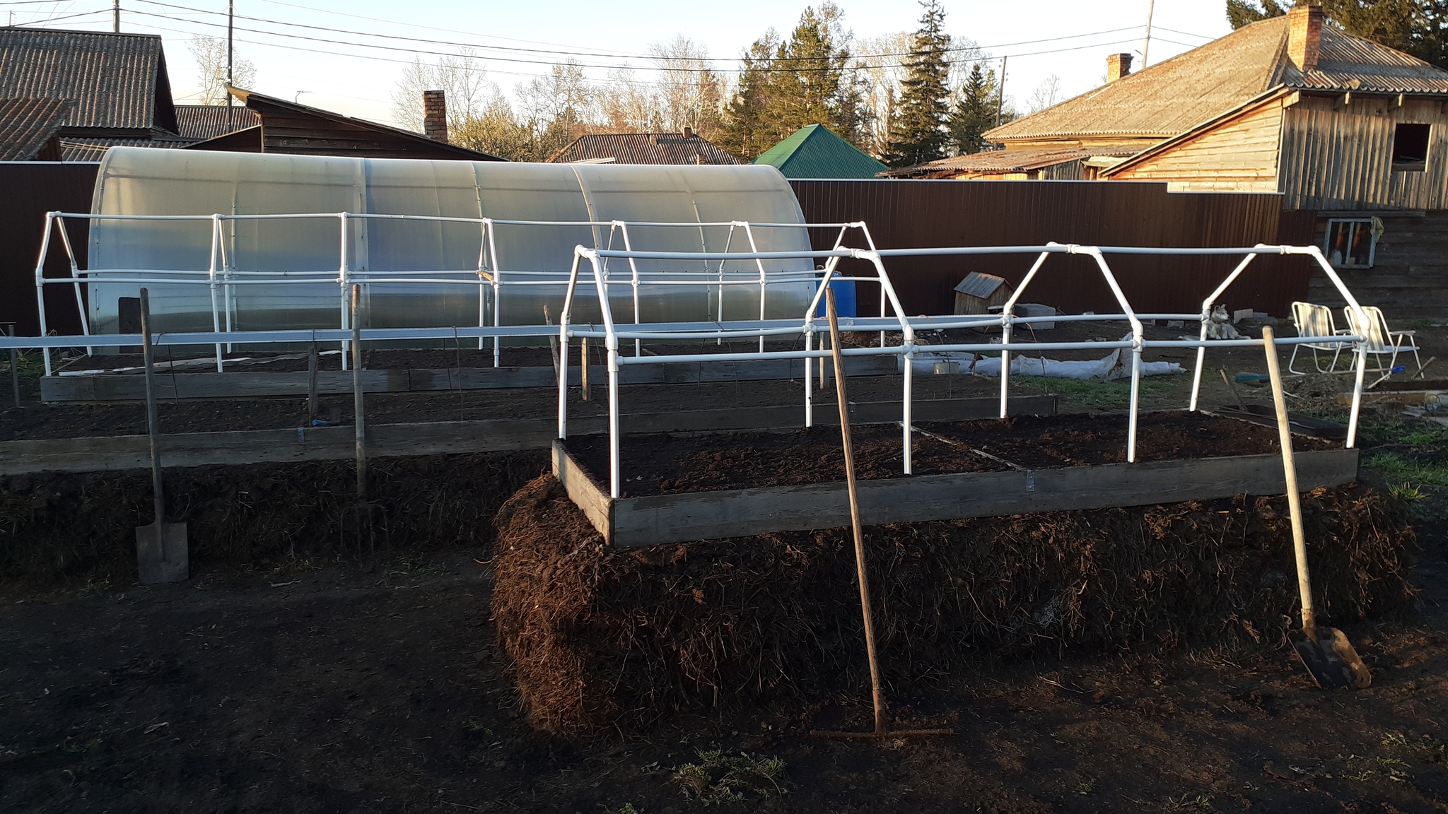 Rural - My, Garden, Greenhouse, Longpost