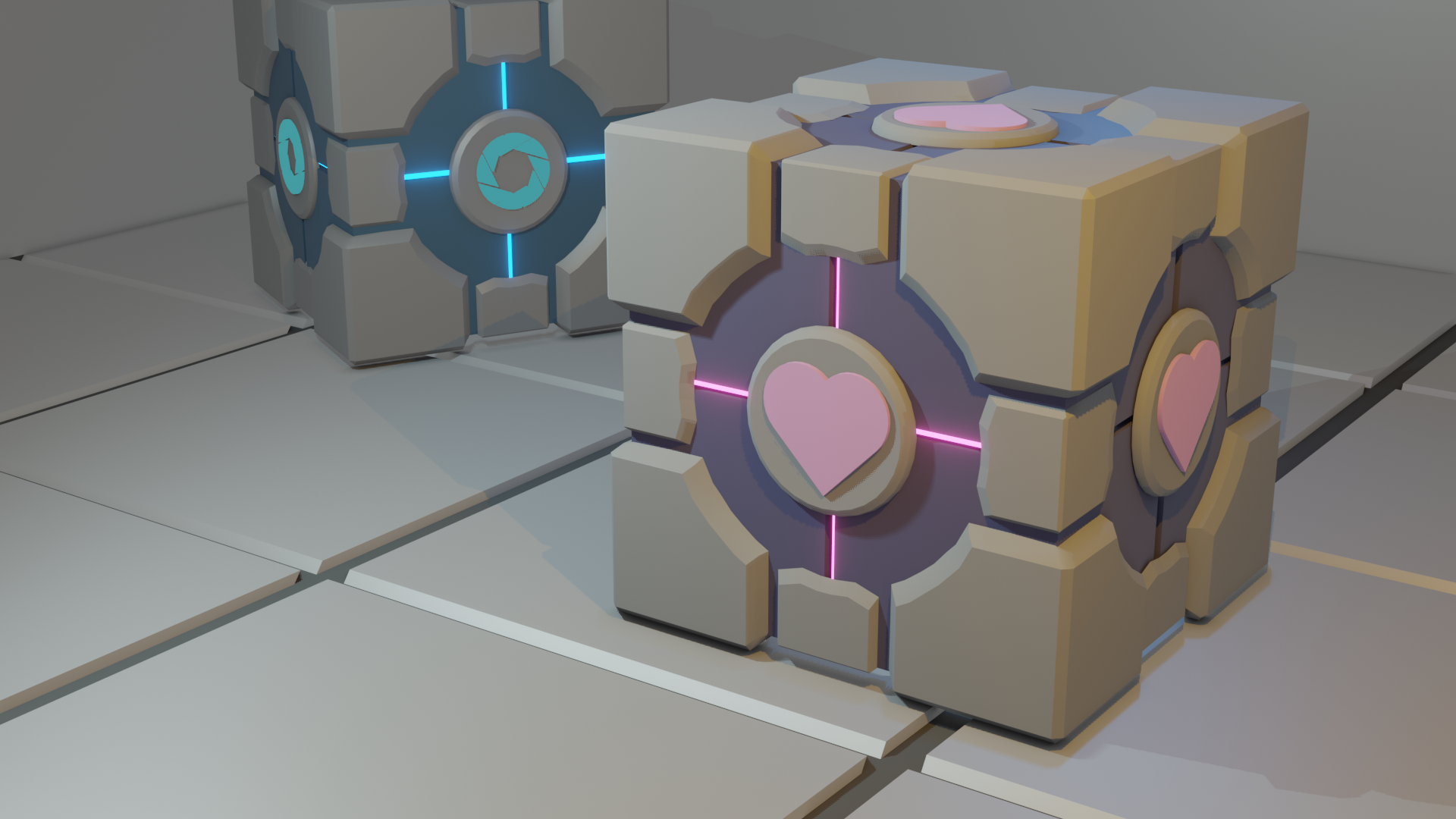 Portal 2 куб любви фото 109