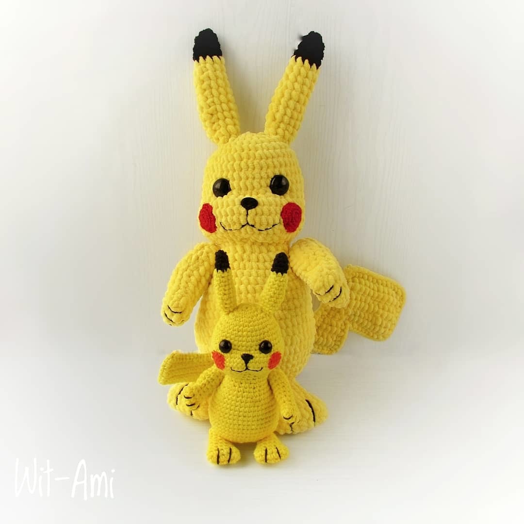 Pikachu I Choose You! - My, Crochet, Knitted toys, Plush Toys, Needlework, Creation, Friday tag is mine, Pikachu, Pokemon, Longpost, , Needlework without process